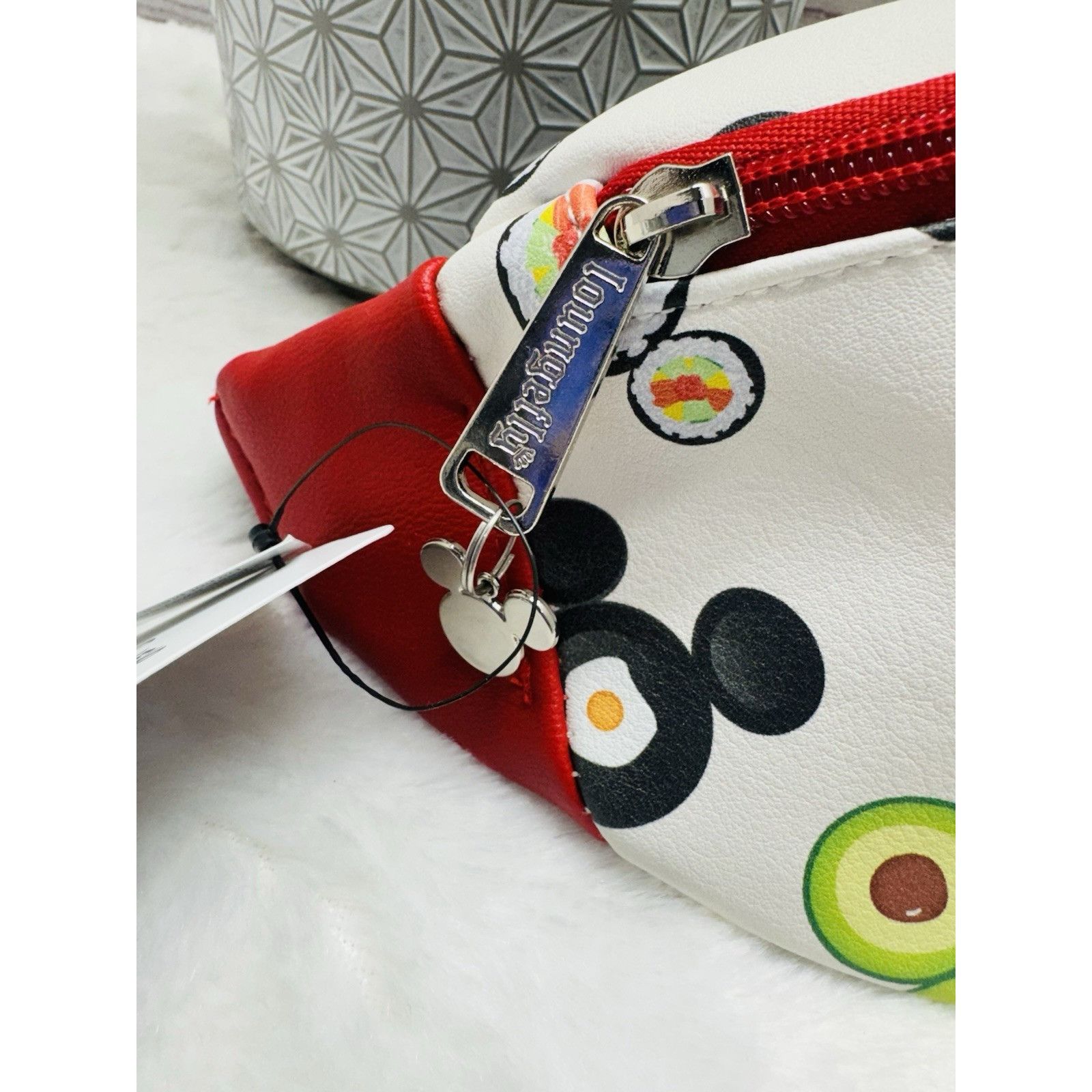 Disney Loungefly Disney Mickey Mouse Foods Fanny Pack Fannypack Box Size ONE SIZE - 6 Thumbnail