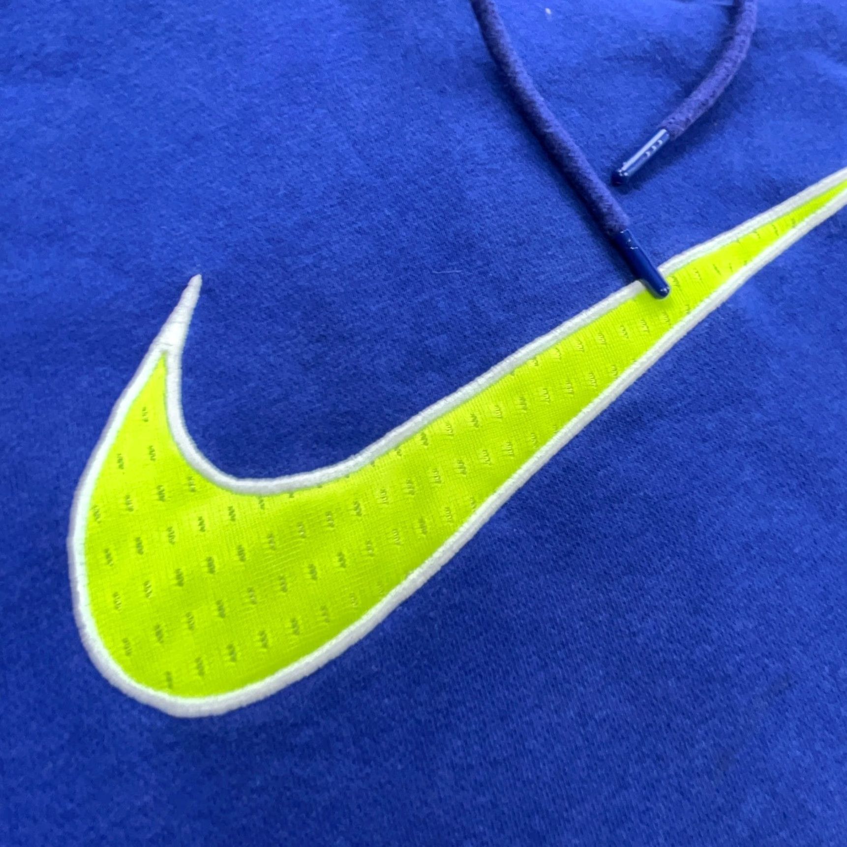 Nike Nike Hoodie Men Medium Blue Sweatshirt Long Sleeve Round Neck Pullover Logo Swoosh Classic Sportswear, All Seasons, Regular Fit, BSC Size US M / EU 48-50 / 2 - 4 Thumbnail
