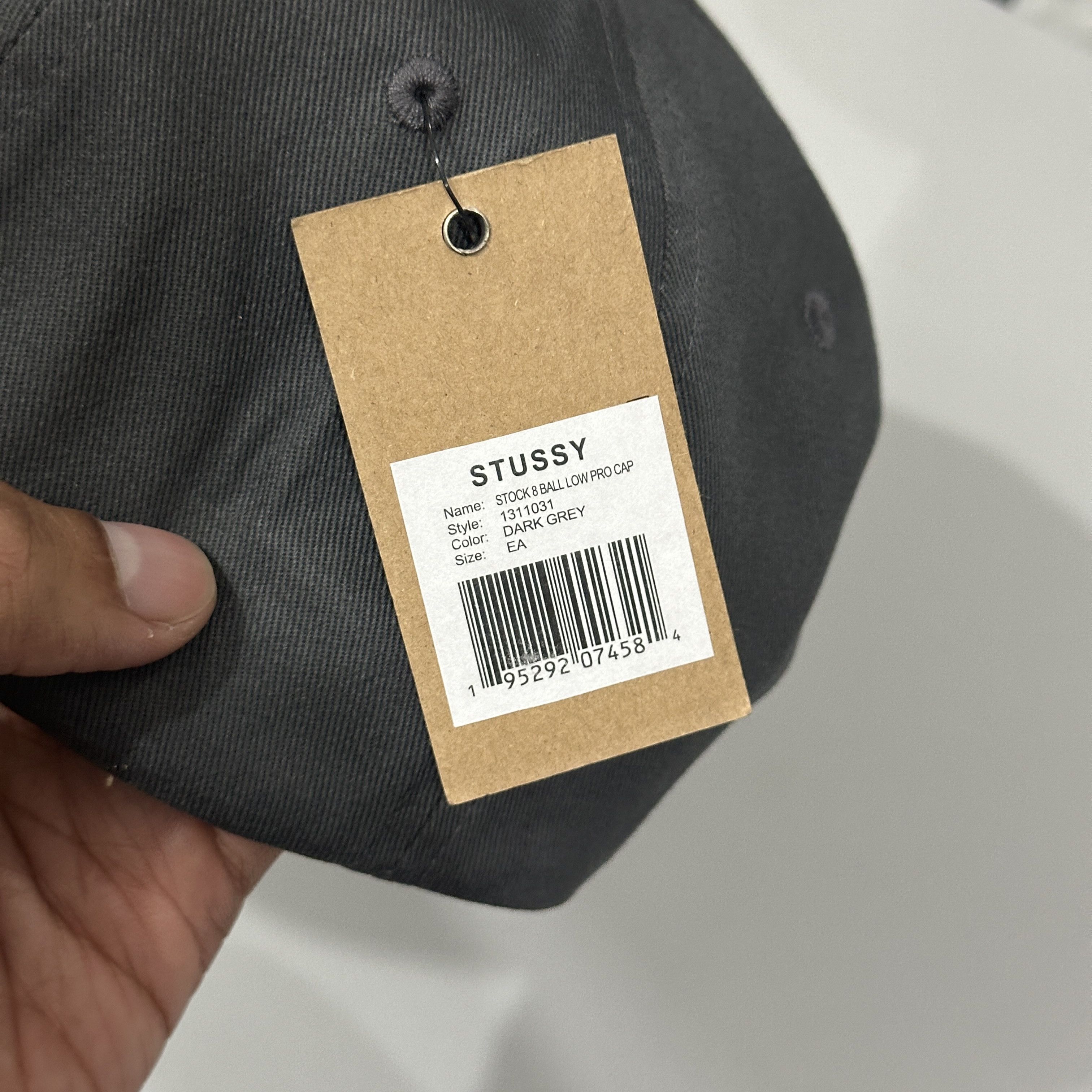 Stussy Stussy cap hat grey Size ONE SIZE - 3 Thumbnail