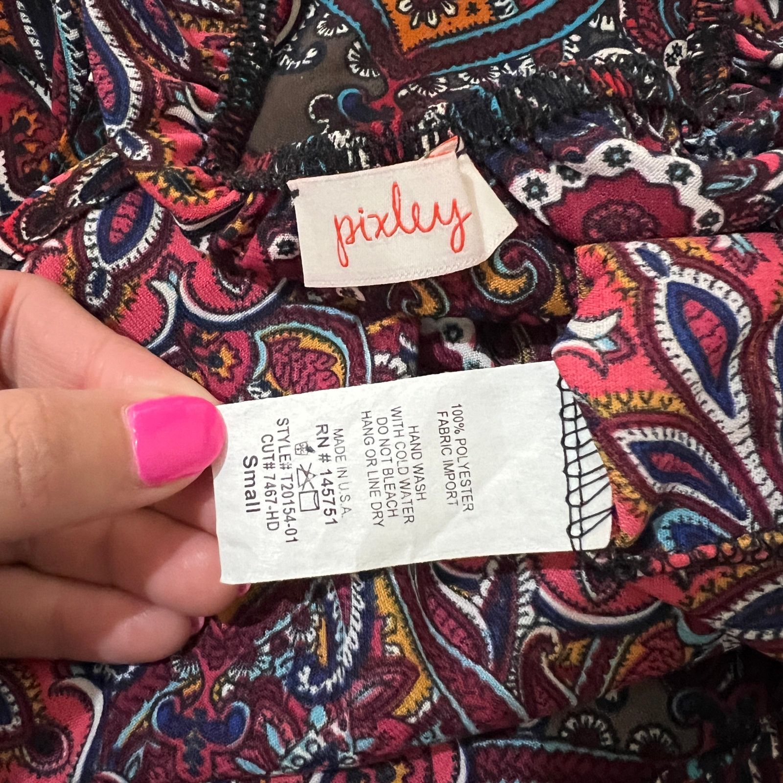 Other Ivonne Halter Top - Stitch Fix Open Back Sleeveless Blouse Size S / US 4 / IT 40 - 8 Thumbnail