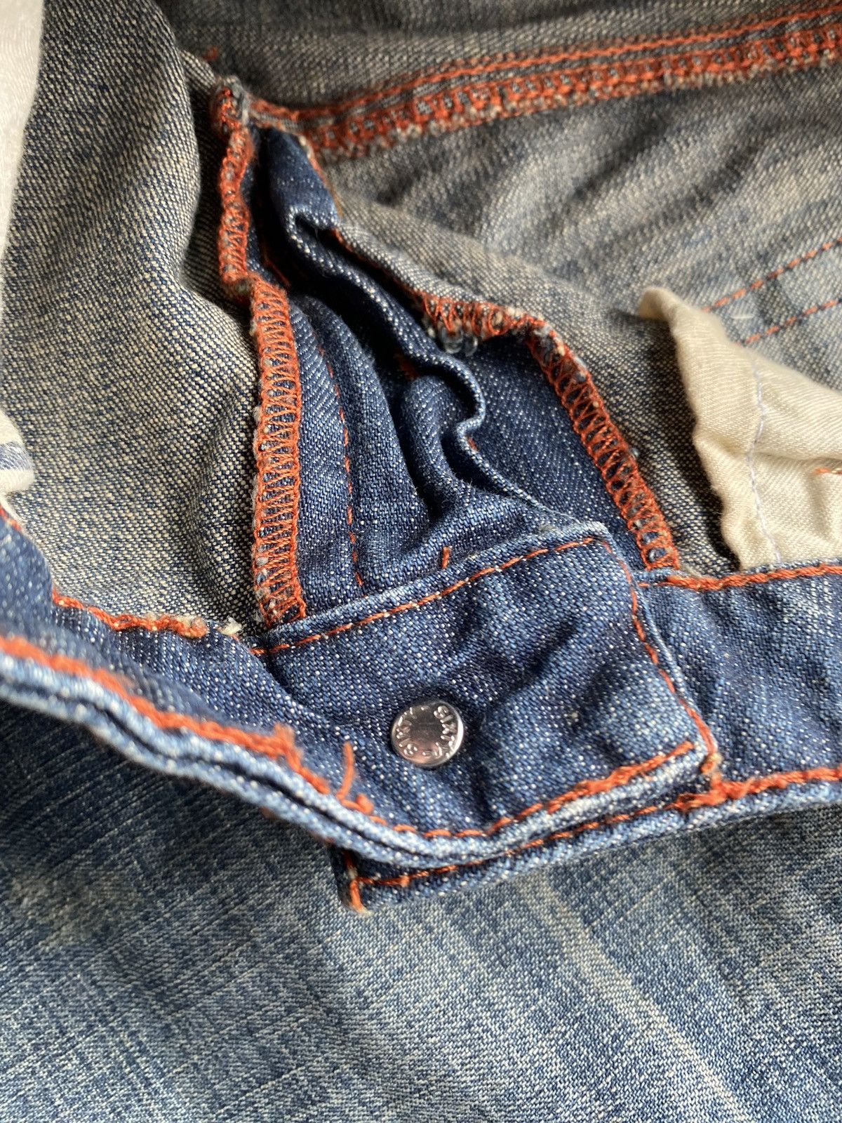 Miss Sixty 🔥Miss Sixty Sexy Extra Low Ty flared blue jeans goth emo y2k Size 28" / US 6 / IT 42 - 20 Thumbnail