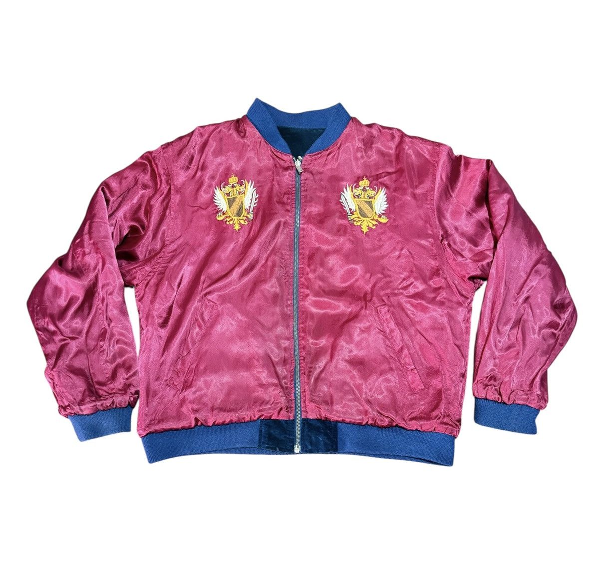 Vintage Cream soda souvenier reversible velvet jacket Size US L / EU 52-54 / 3 - 3 Thumbnail