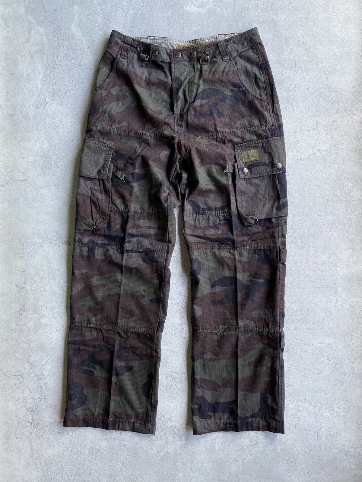 Vintage Samuel & Kevin Camo Cargo Pants | Grailed