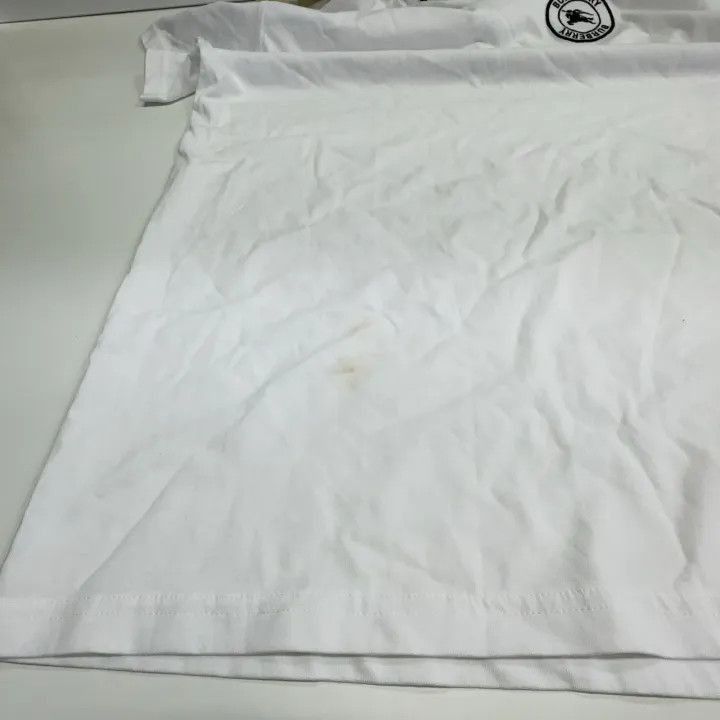 Burberry Burberry Burberry Logo Cotton Short Sleeve T-Shirt-2507 Size US M / EU 48-50 / 2 - 3 Thumbnail