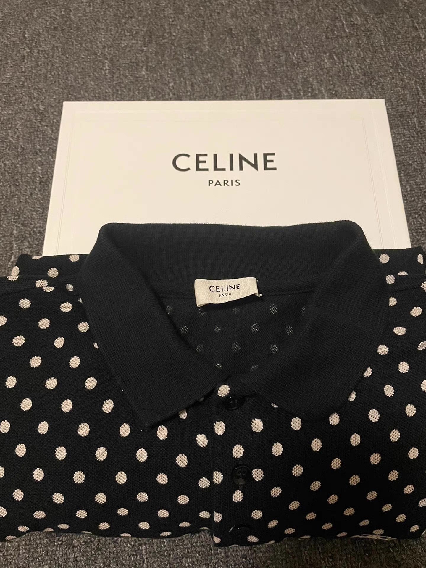 Celine Celine short-sleeve Polo shirt, Size US L / EU 52-54 / 3 - 8 Thumbnail