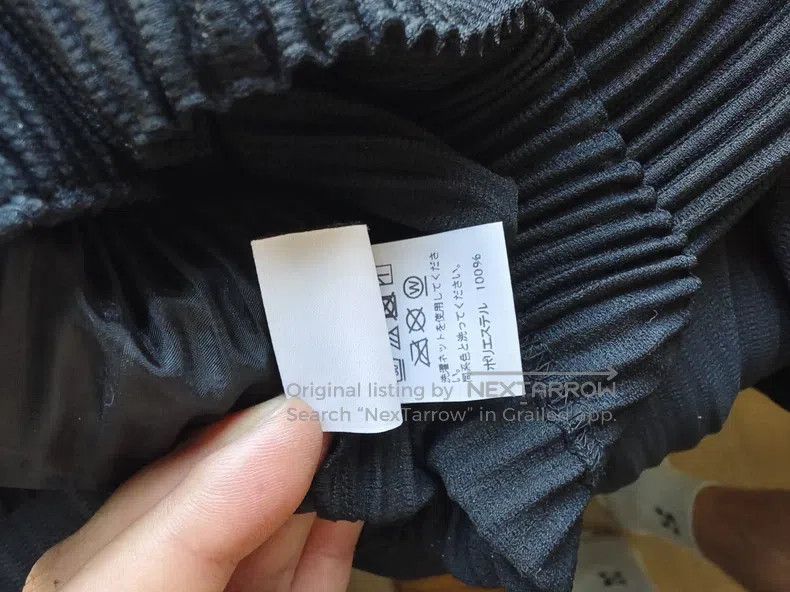 Issey Miyake Issey Miyake Blue Cropped Pants Size US 26 / EU 42 - 4 Thumbnail