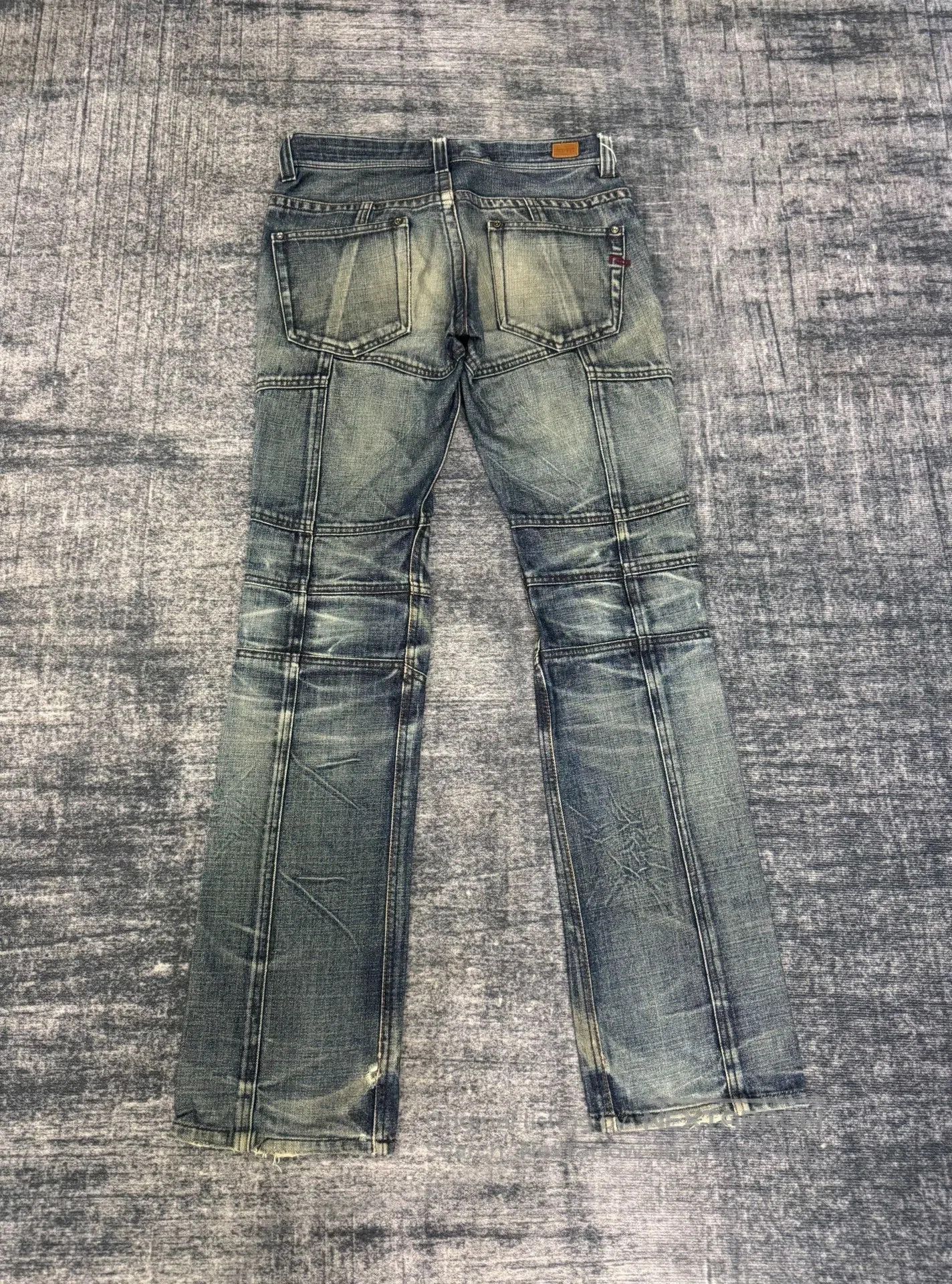 Vintage Vintage NICOLE CLUB Japanese Washed Retro Blue Jeans. Size US 31 - 6 Thumbnail