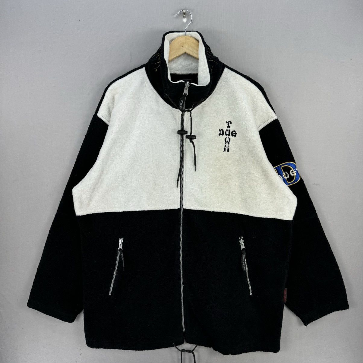 Dogtown Dogtown Fleece Jacket - Skull Embroidery Back Size US XL / EU 56 / 4 - 1 Thumbnail