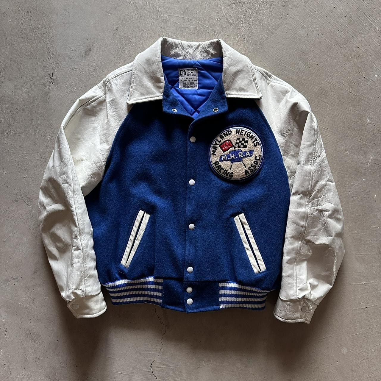 Vintage vintage maryland heights racing varsity jacket Size US M / EU 48-50 / 2 - 1 Thumbnail