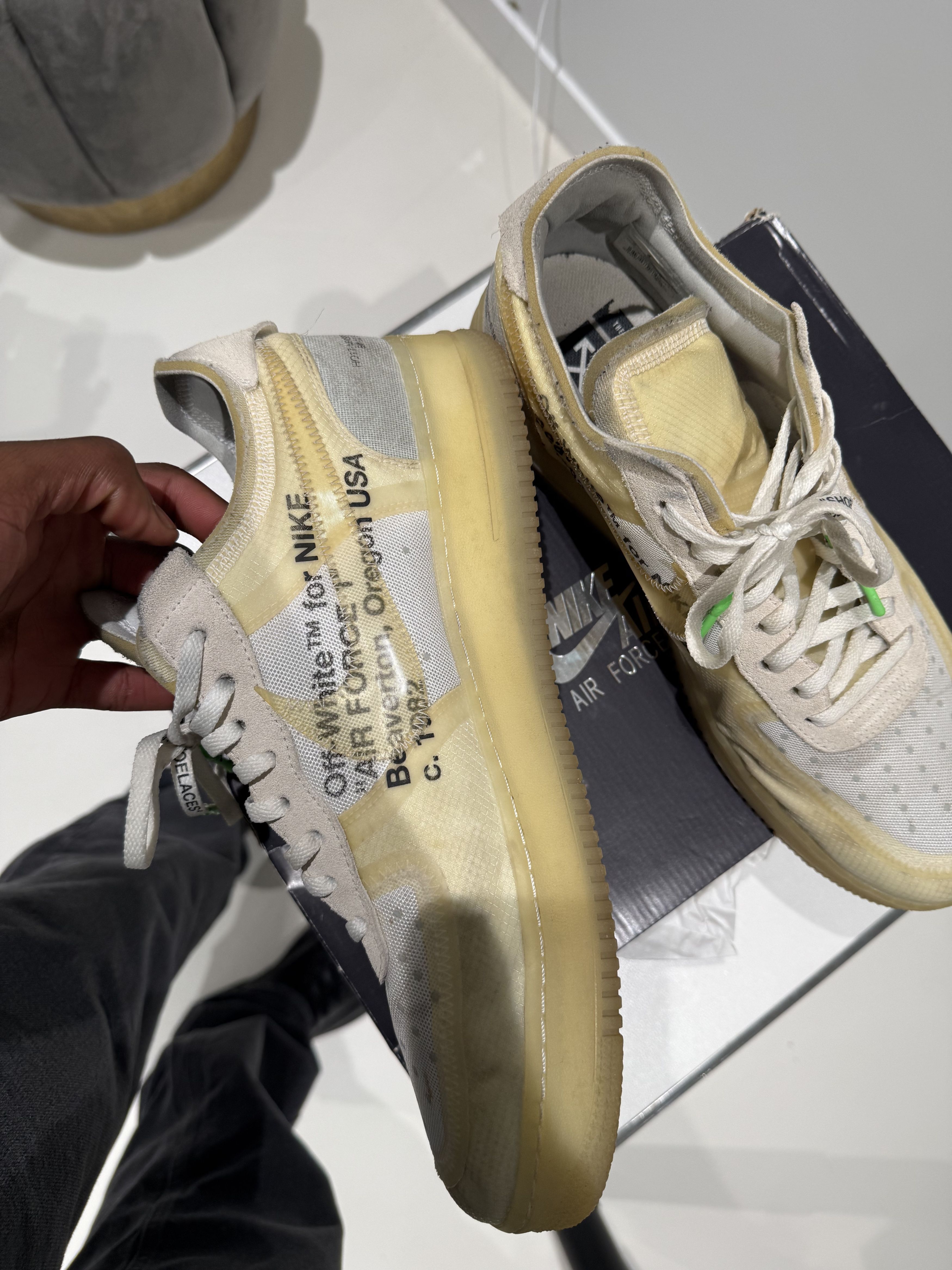 Nike × Off-White NIKE AF1 OFFWHITE "THE TEN" Size US 13 / EU 46 - 5 Thumbnail