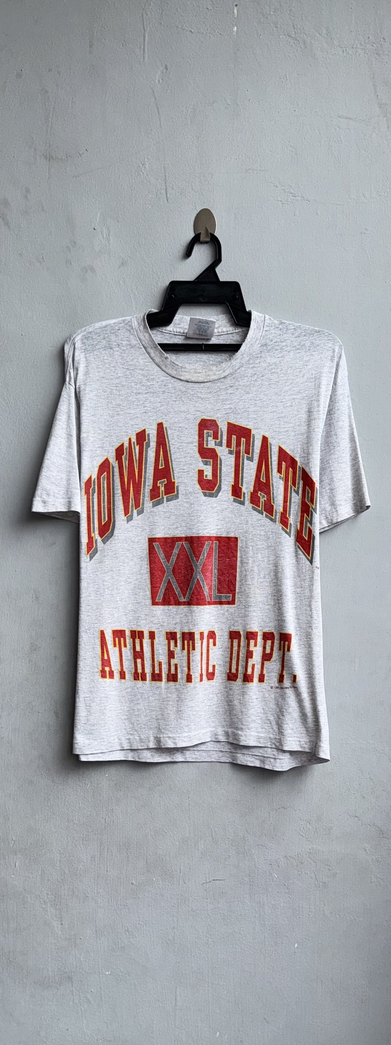 Vintage Iowa State University 1991's Vintage Shirt Size US L / EU 52-54 / 3 - 1 Thumbnail