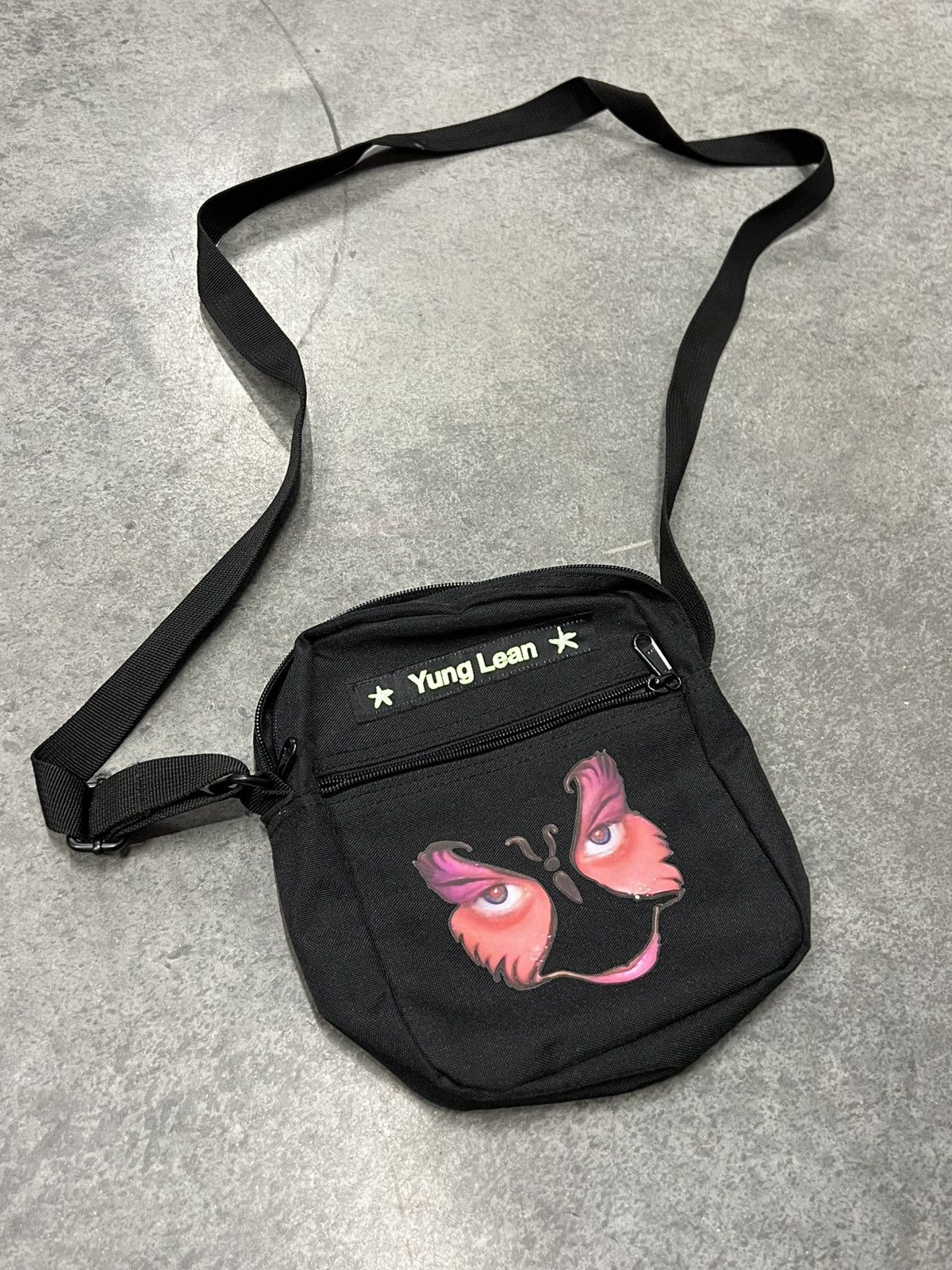 Yung Lean Yung Lean Sad Boys Gothic Goth Retro Rock Emo Shoulder Bag Size ONE SIZE - 1 Thumbnail