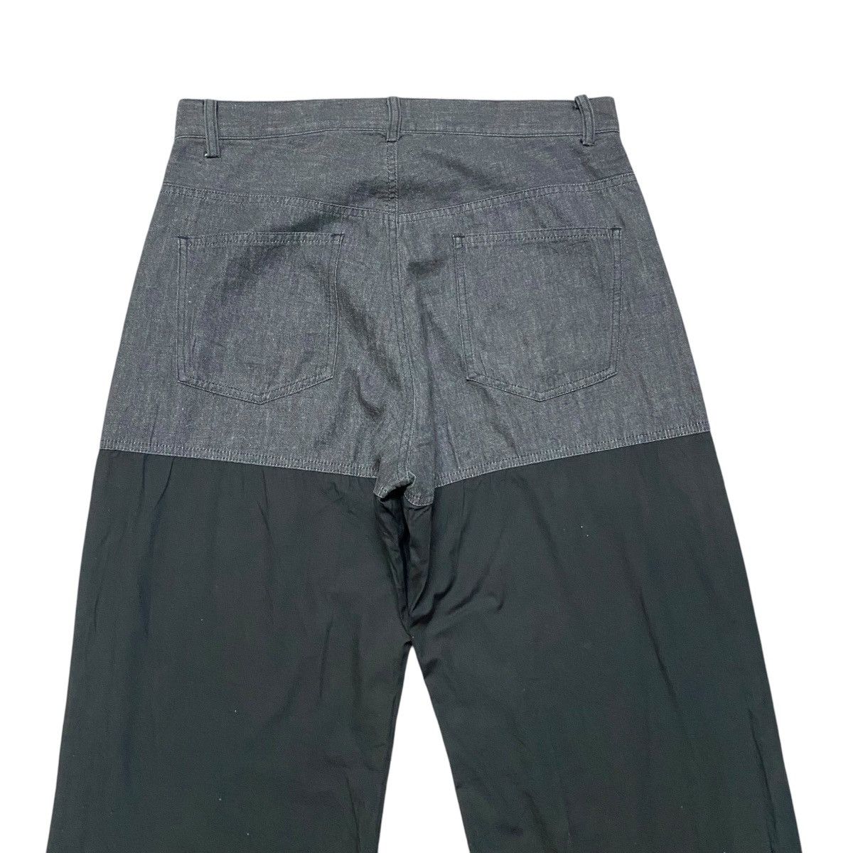KEITAMARUYAMA Kieta Maruyama Denim Hybrid Wide Leg Baggy Pants Size US 32 / EU 48 - 10 Thumbnail