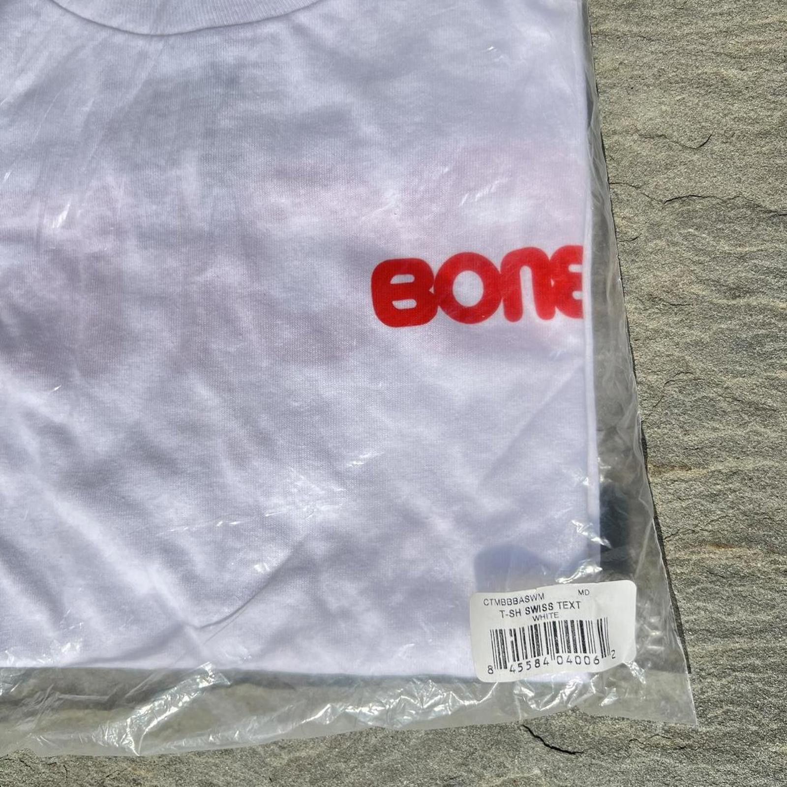 Bones NWT Bones Swiss White T-shirt Red Logos Size US M / EU 48-50 / 2 - 3 Thumbnail