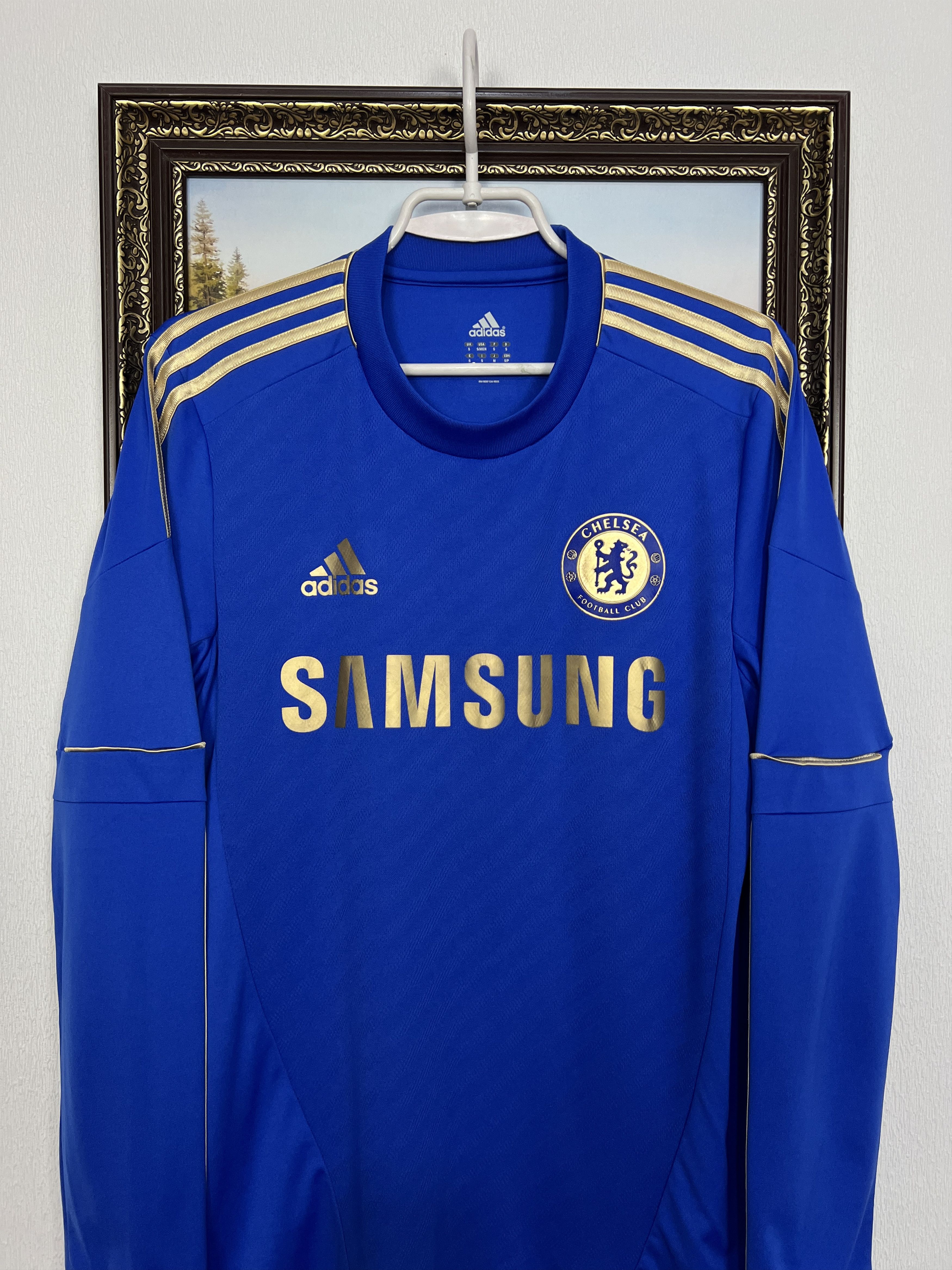 Adidas Chelsea Home football shirt 2012 Soccer Long Sleeve Jersey Size US S / EU 44-46 / 1 - 2 Thumbnail
