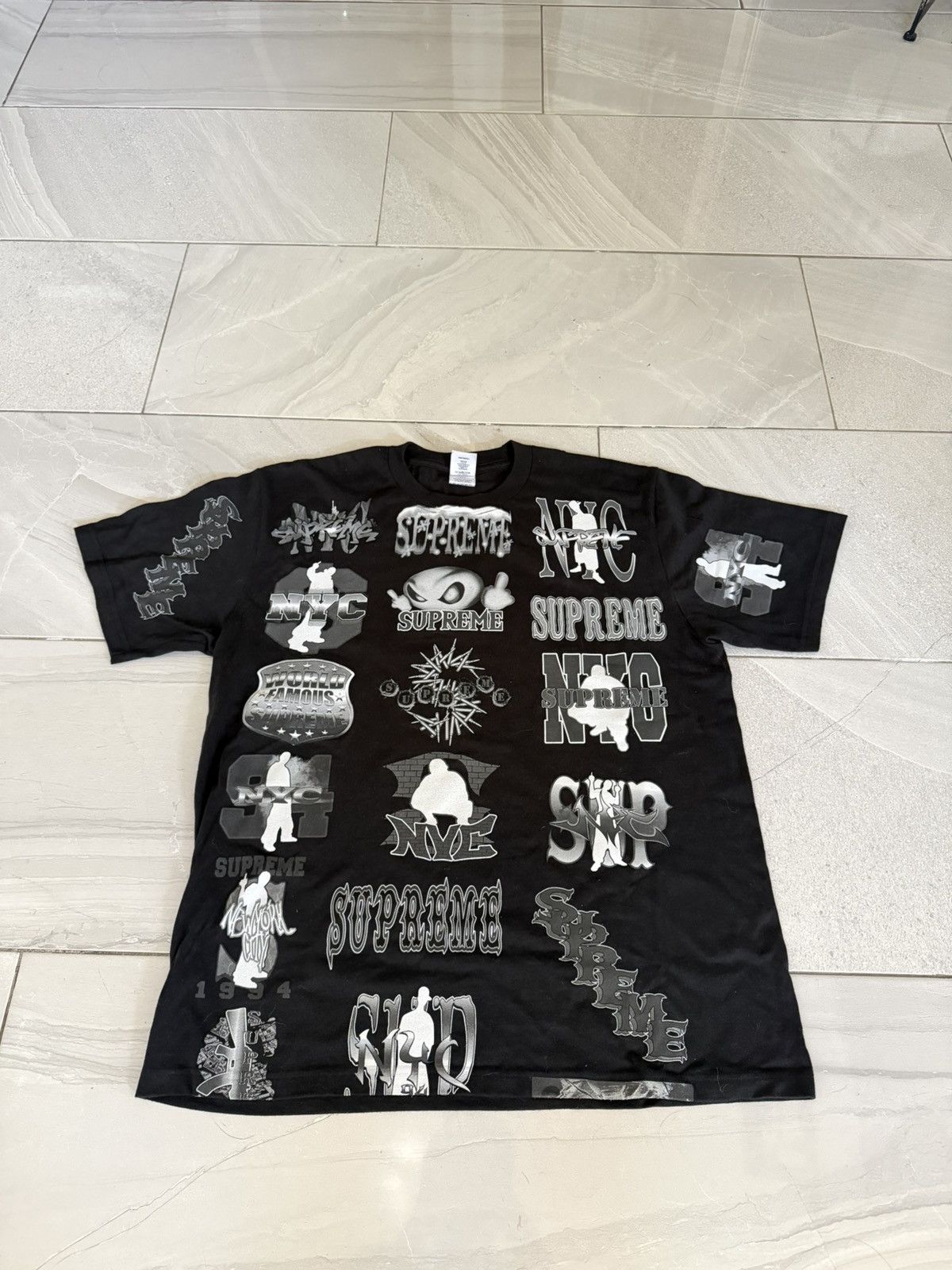 Supreme Supreme Flash Tee Size US L / EU 52-54 / 3 - 1 Thumbnail