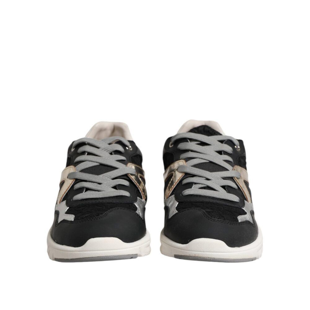 Dolce & Gabbana Dolce & Gabbana Multicolor Suede Low Top Men Sneaker Shoes Size US 6.5 / EU 39-40 - 2 Thumbnail
