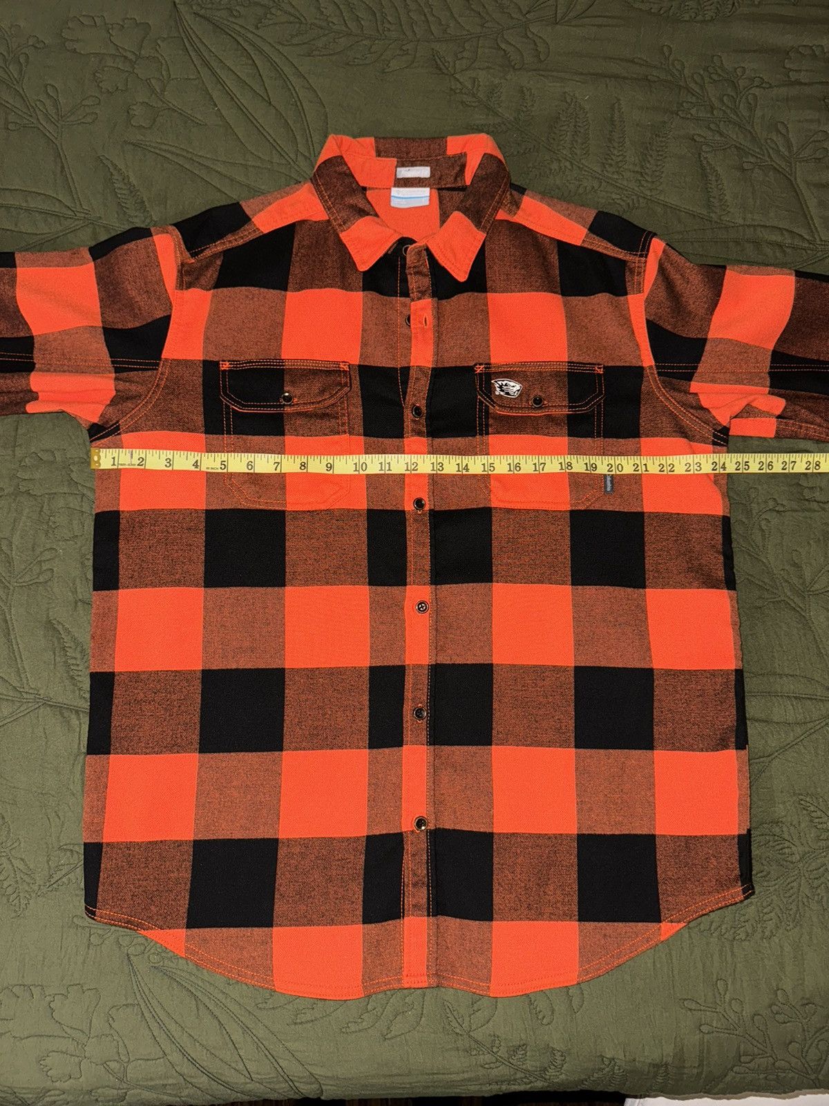 Columbia Large Columbia Oregon State Beavers Flannel. Orange/Black Size US L / EU 52-54 / 3 - 6 Thumbnail