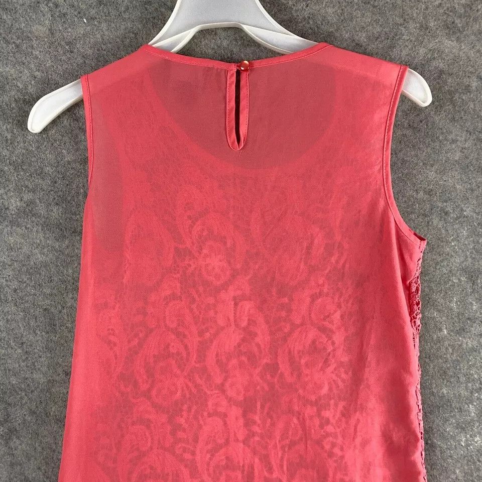 Cynthia Rowley Cynthia Rowley Tank Top Small Women's Pink 100% Cotton S Size S / US 4 / IT 40 - 8 Thumbnail