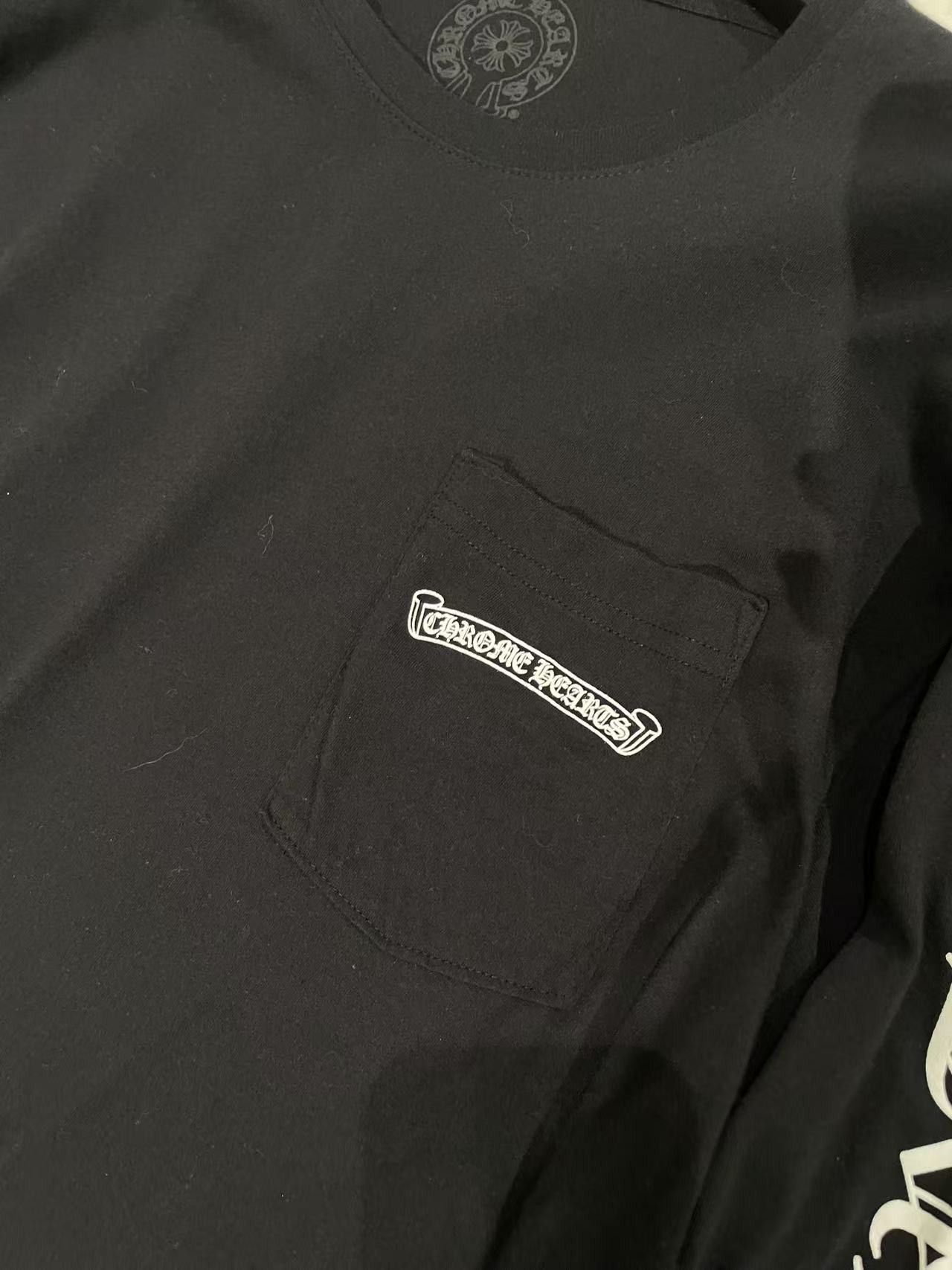 Chrome Hearts Chrome Hearts FU Scroll Logo Long Sleeve T-Shirt Tee Size US XL / EU 56 / 4 - 5 Thumbnail