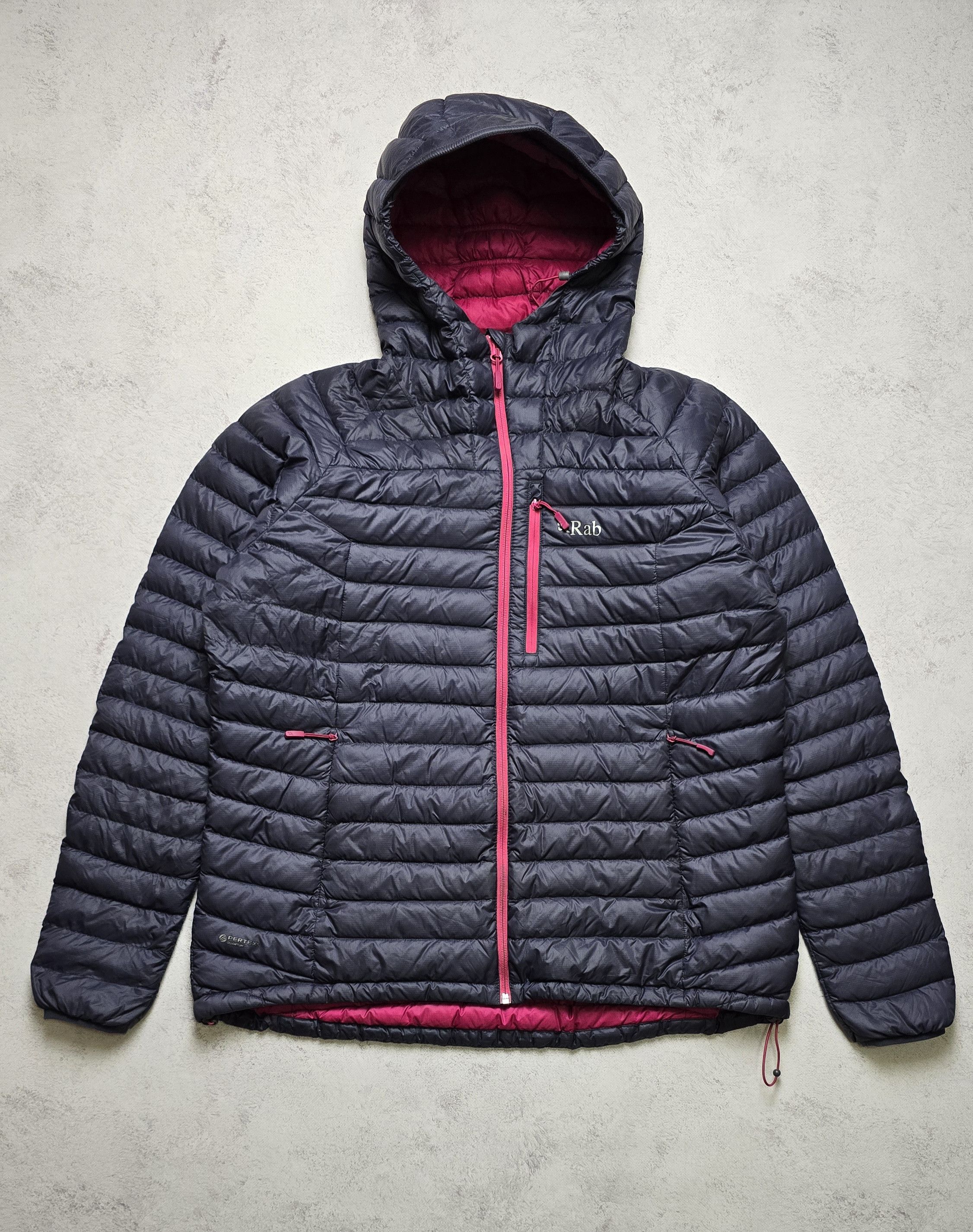 Rab Microlight Alpine Down Jacket Hooded Puffer Pertex Quantum Size XXL / US 16-18 / IT 52-54 - 2 Thumbnail