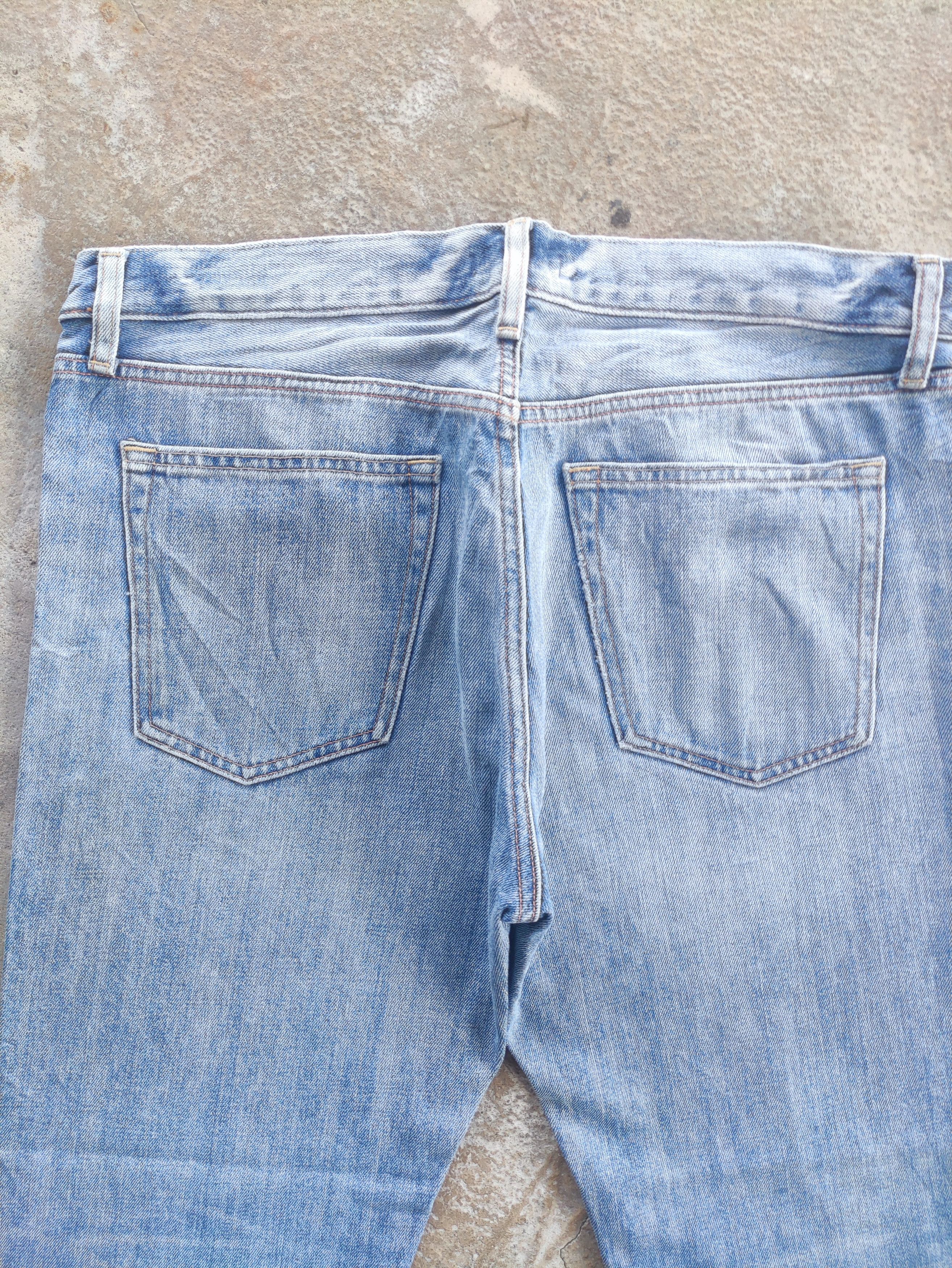 Japanese Brand Vintage Japanese Brand Distressed Faded Denim Pants Size US 36 / EU 52 - 9 Thumbnail