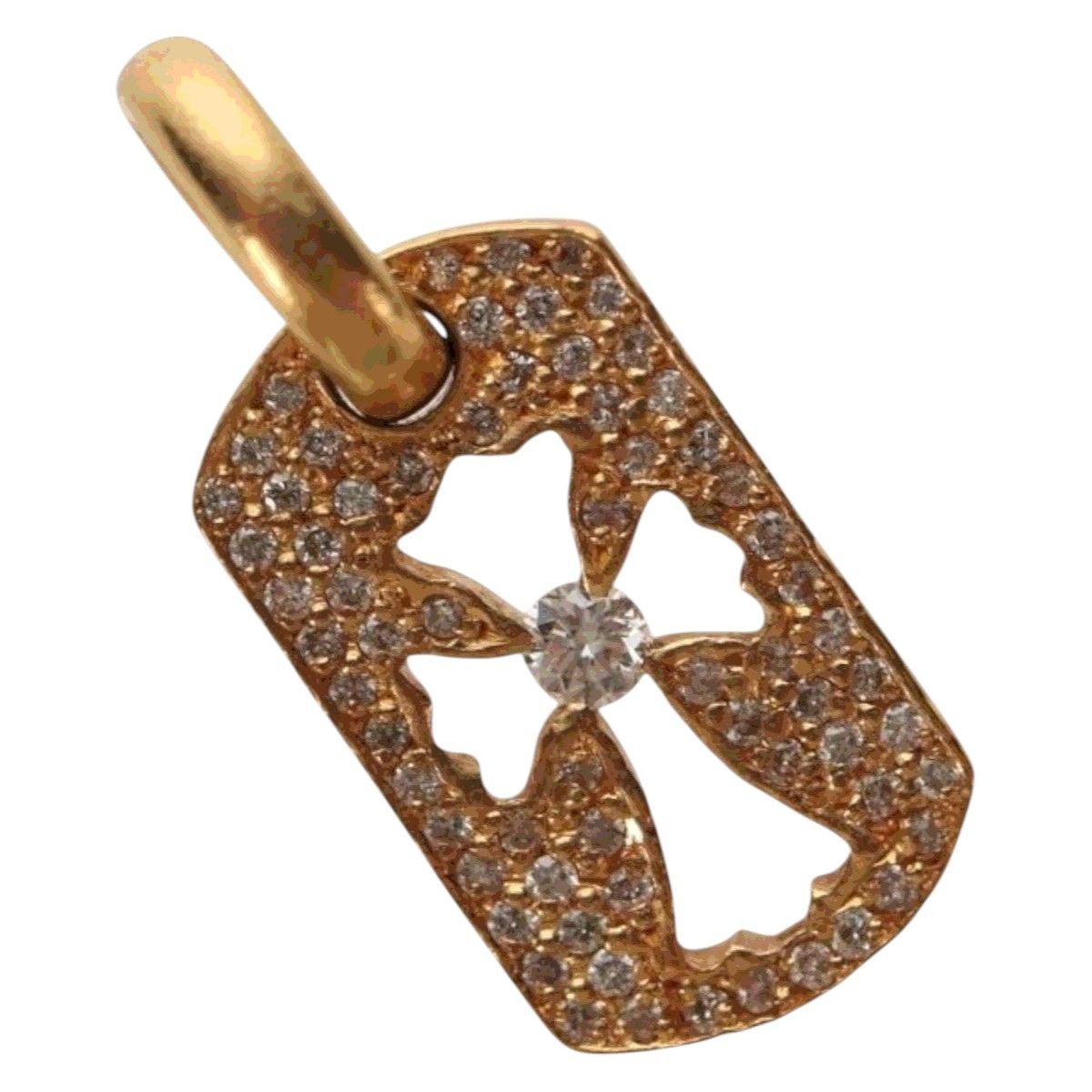Chrome Hearts Chrome Hearts Tiny Cutout Cross Charm Size ONE SIZE - 1 Thumbnail