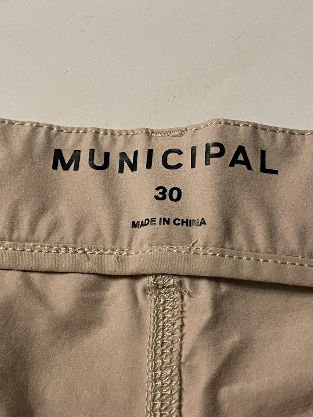 Other Municipal Shorts Mens 30 Sport Utilty Gear Athletic Beige Size US 30 / EU 46 - 3 Thumbnail