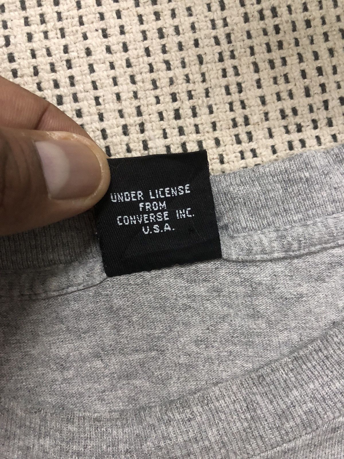 Converse × Vintage Vintage 90’s Converse x Larry Johnson Made in usa tee Size US L / EU 52-54 / 3 - 5 Thumbnail