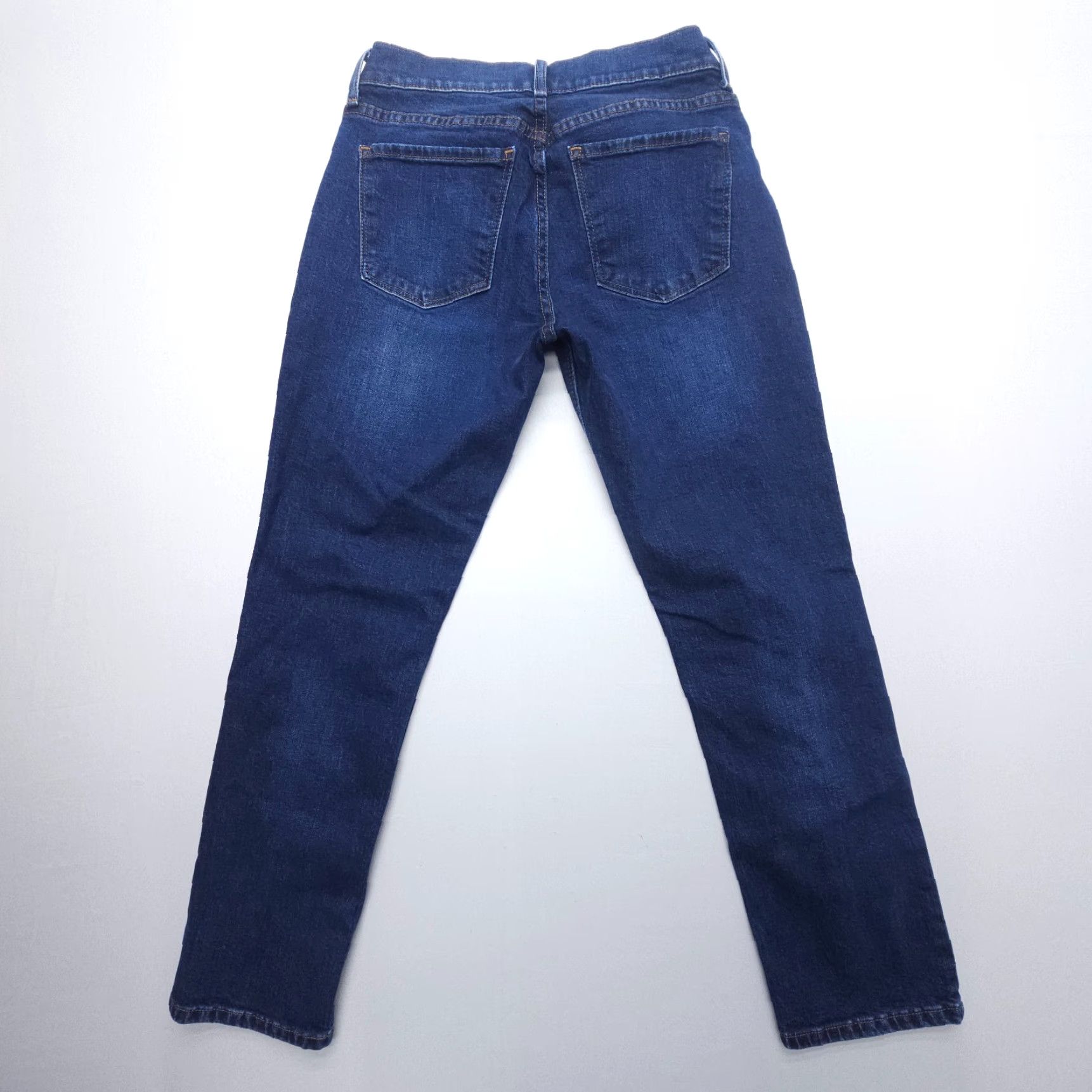 Mott & Bow Mott & Bow Jeans Boyfriend Dark Wash Denim Mid Rise 26 x 28 Blue Stretch Regular Women Jeans Size 26" / US 2 / IT 38 - 2 Thumbnail