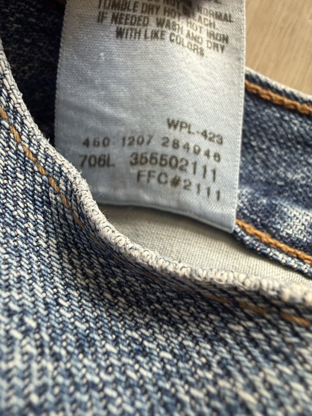 Levi's Vtg Y2K 07 Levis 550 Denim Shorts Sz 42 Straight Cotton Size US 42 / EU 58 - 8 Thumbnail