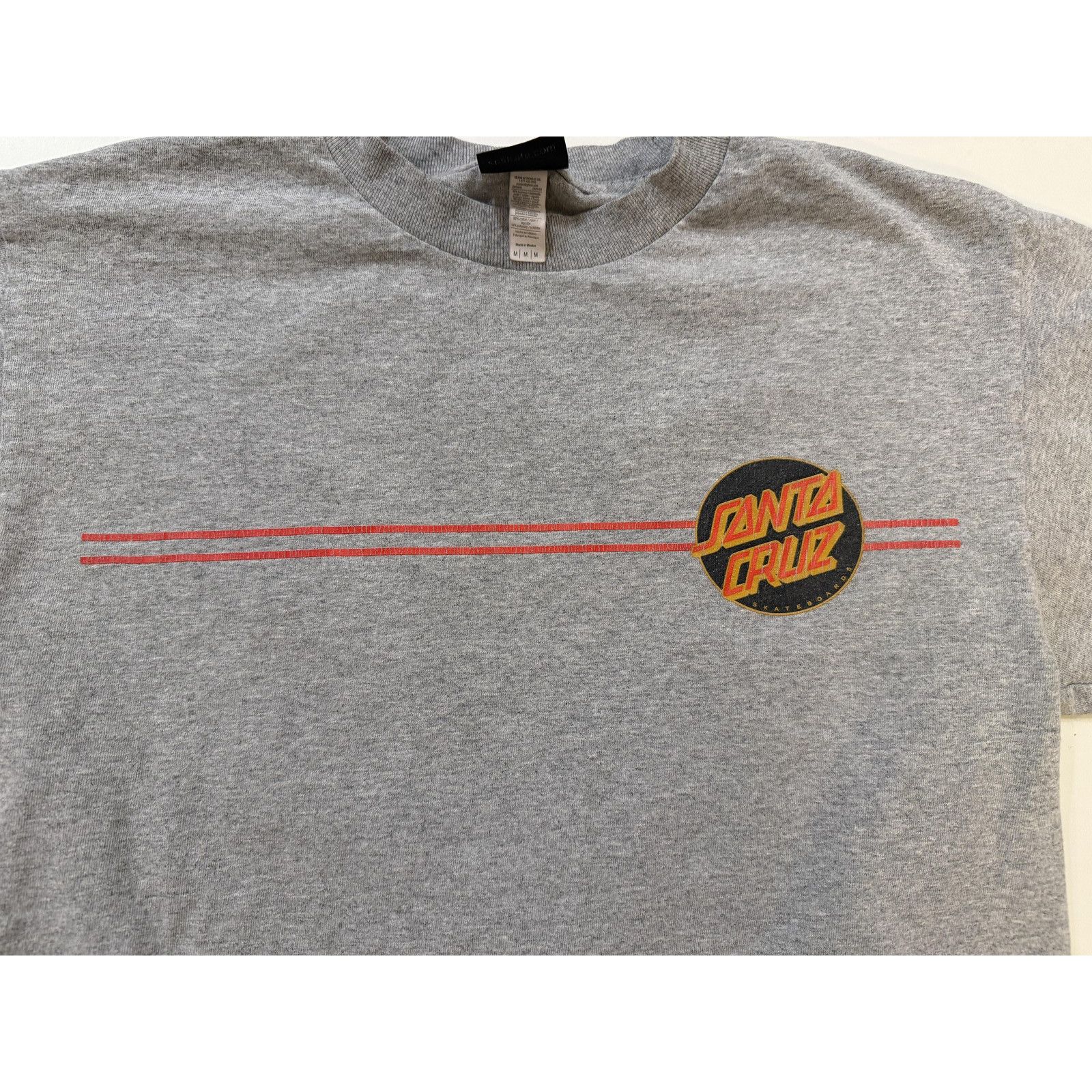 Santa Cruz Skateboards Santa Cruz Skateboards Y2K Shirt Mens MED Gray Double Sided Size US M / EU 48-50 / 2 - 2 Thumbnail