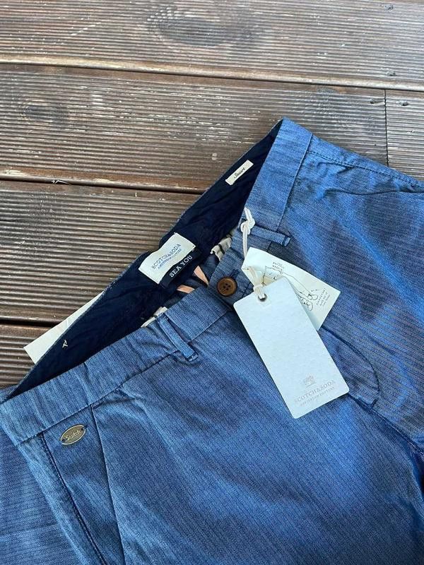 Scotch & Soda Stuart Formal Pants Blue Scotch&Soda Size US 30 / EU 46 - 4 Thumbnail