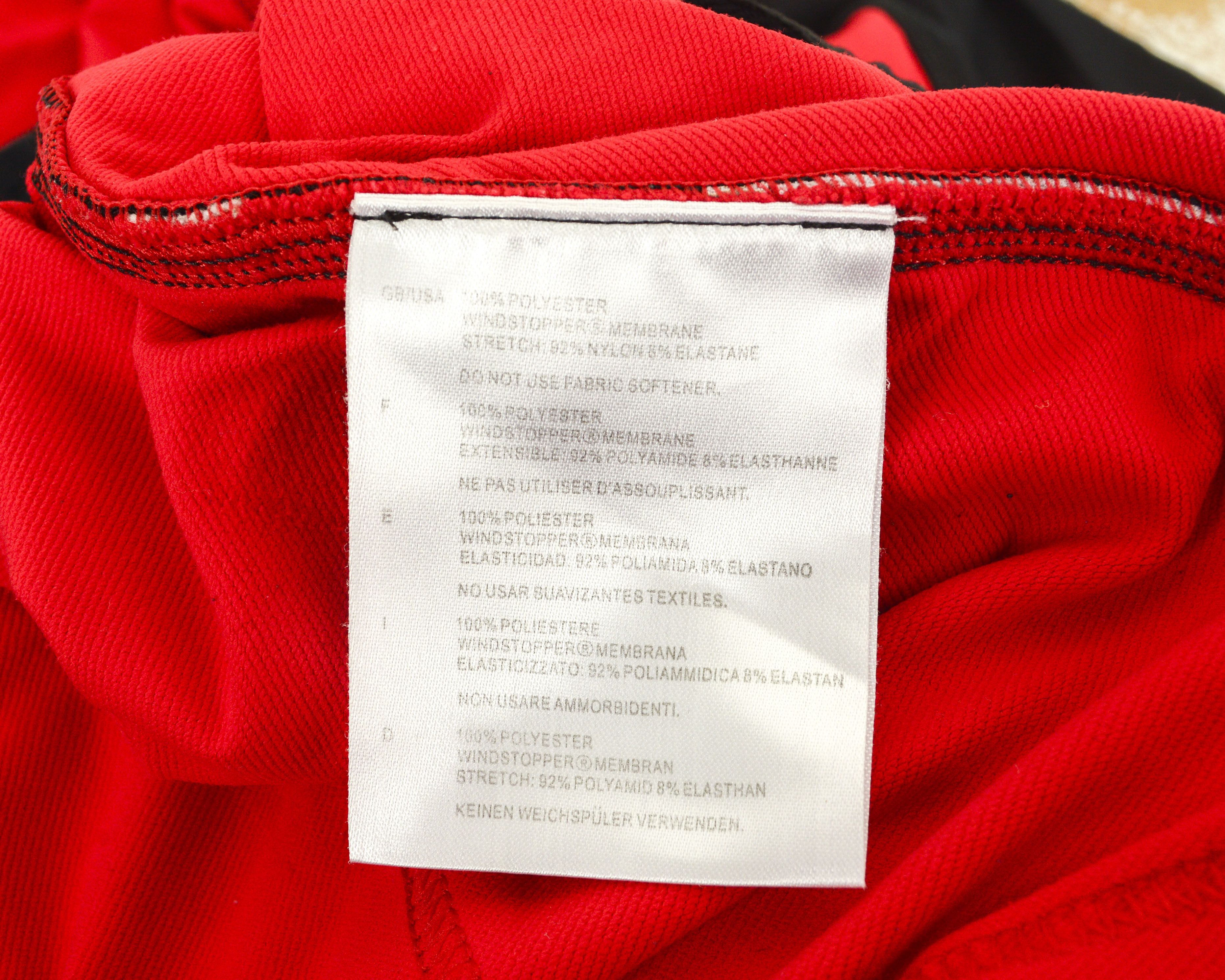 GOREWEAR Men M Cycling Full zip Jersey Lined Red Jacket Short sleeved Size US M / EU 48-50 / 2 - 8 Thumbnail