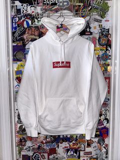 Supreme Box Logo Hooded Sweatshirt White | Grailed