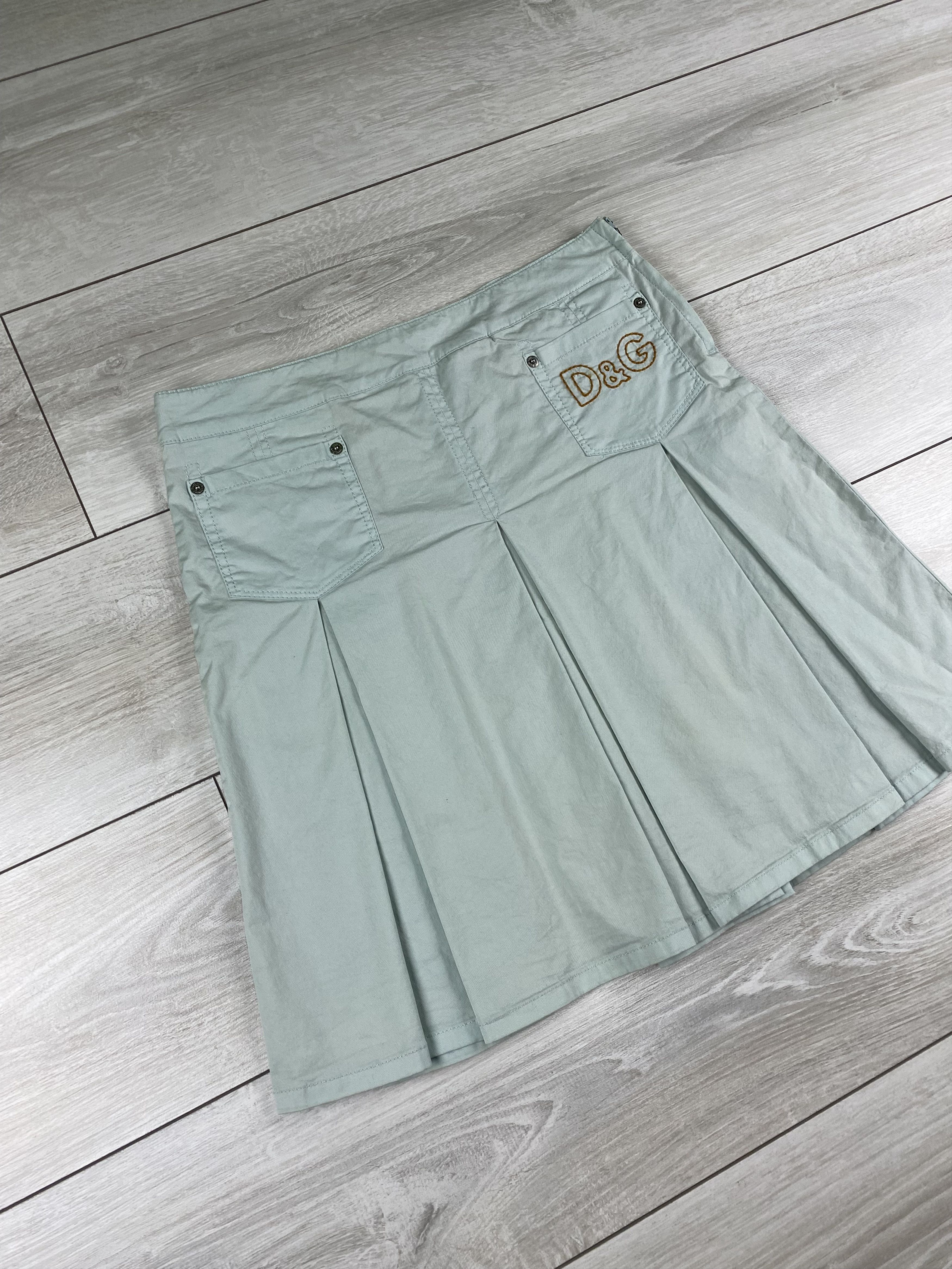 Designer × Dolce & Gabbana Vintage Dolce & Gabbana blue skirt women Size 26/40 Size 28" / US 6 / IT 42 - 3 Thumbnail