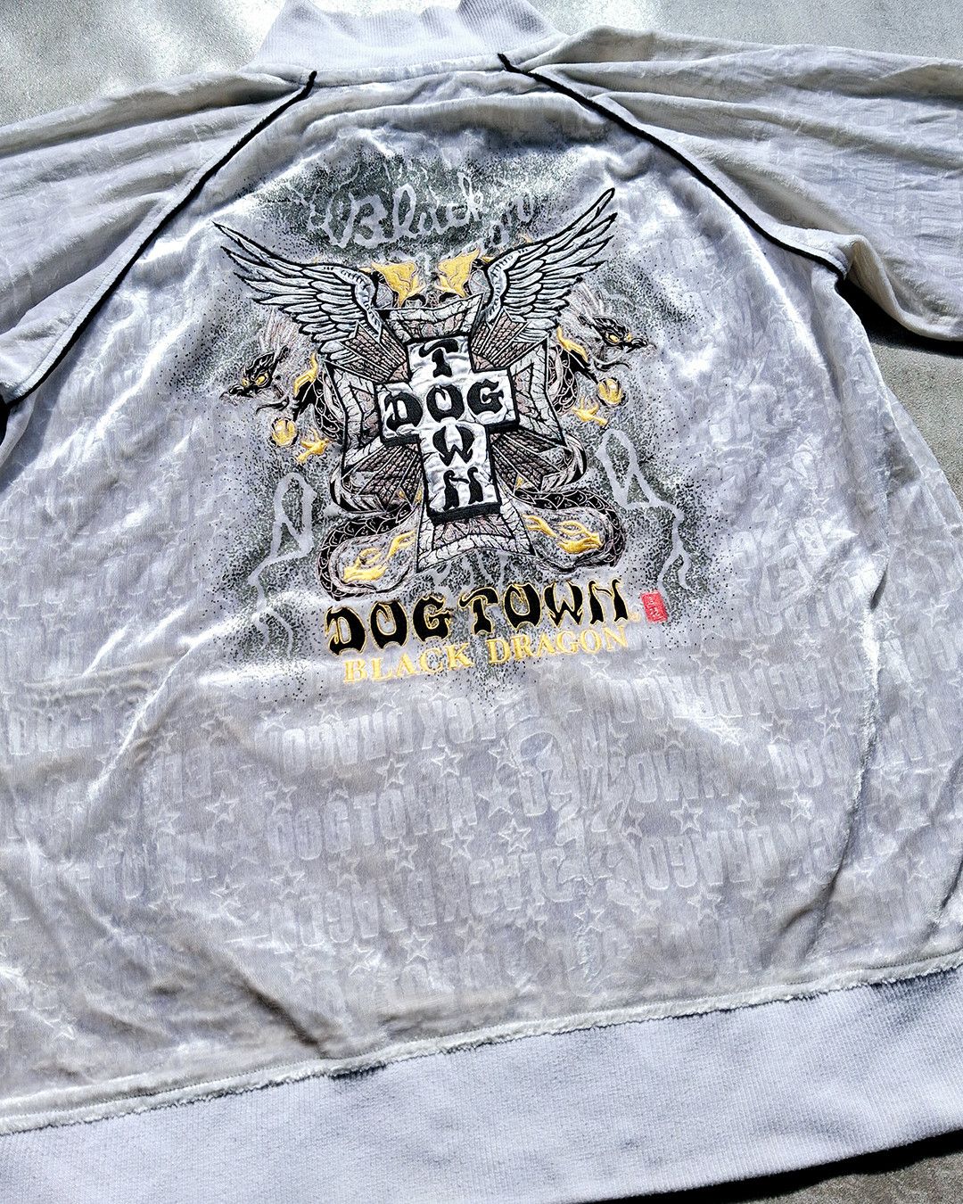 Dogtown DOGTOWN BLACK DRAGON SUKAJAN SHINE MONOGRAM JACKET Size US XL / EU 56 / 4 - 3 Thumbnail