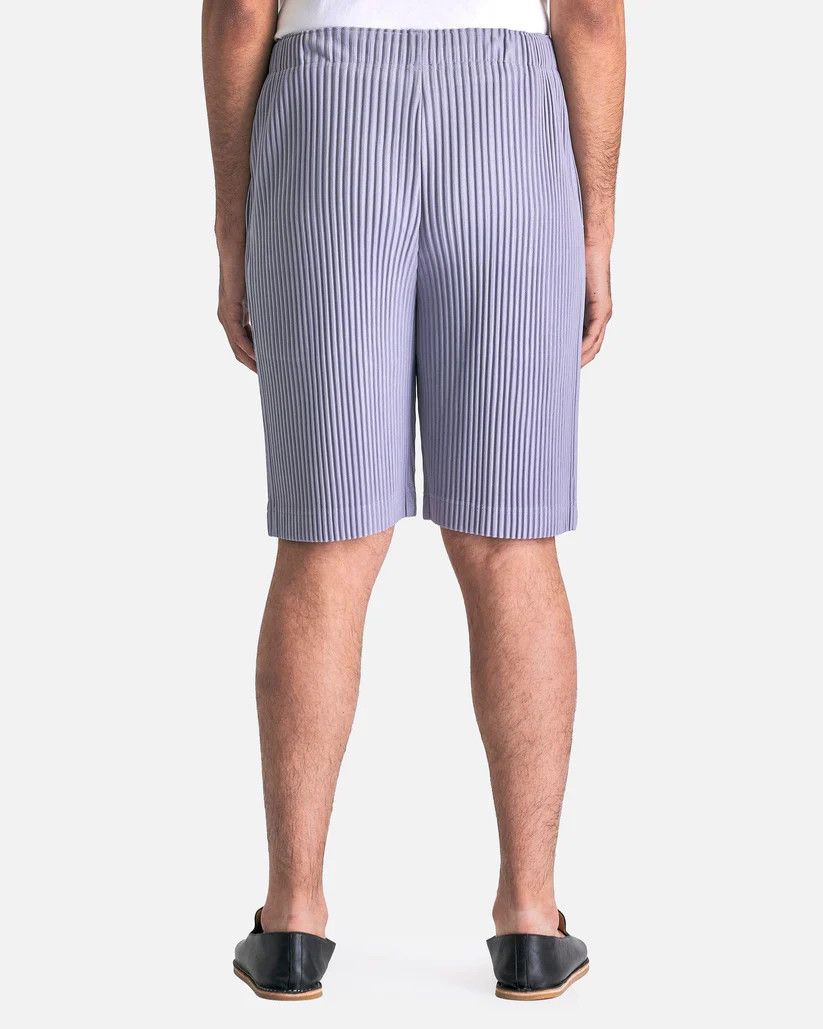 Homme Plisse Issey Miyake o1s1v1r1oon0925 Mc August Shorts in Mole Grey Size US 34 / EU 50 - 3 Thumbnail