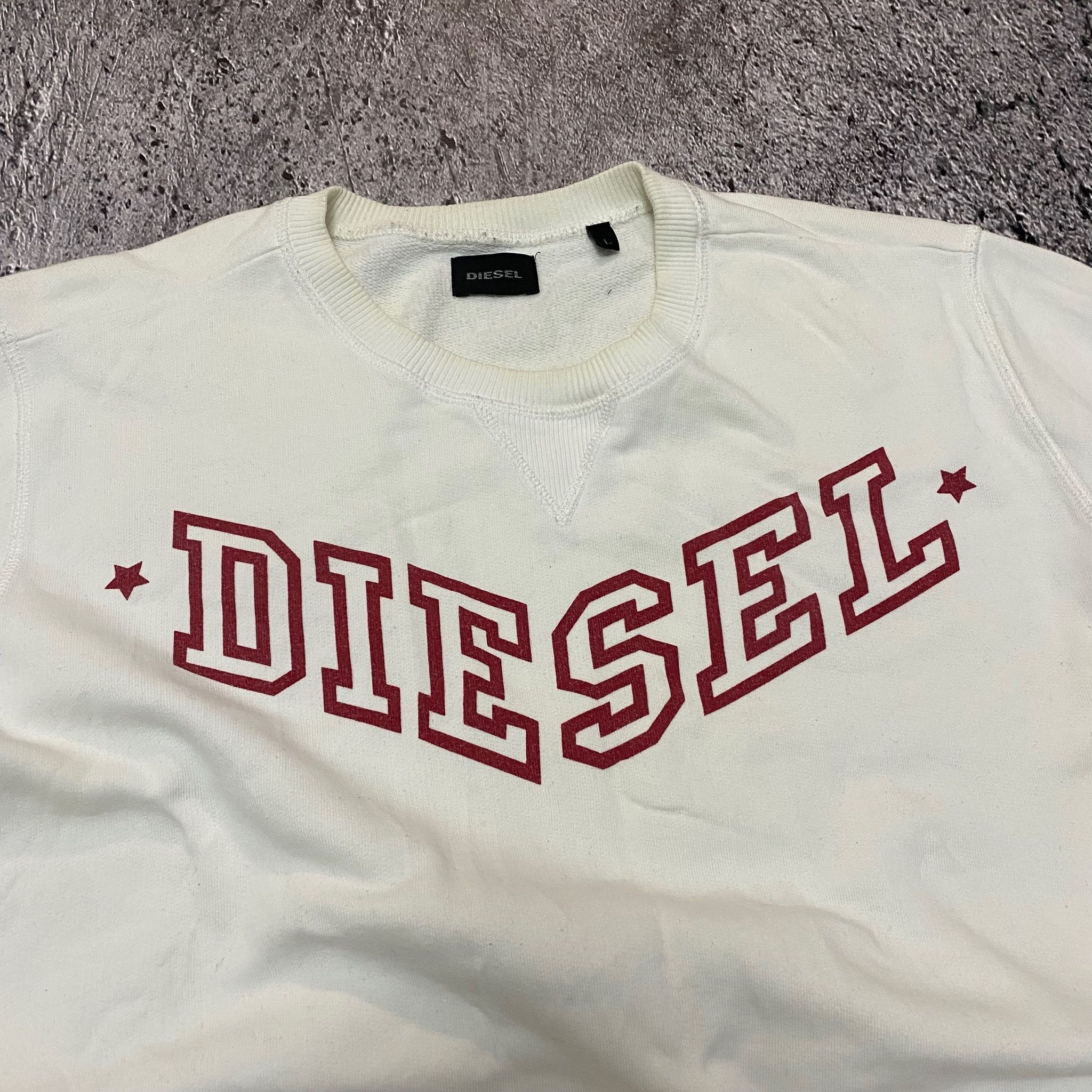 Diesel Mens Vintage Diesel Sweatshirt dragon logo y2k tiger rare OG Size US M / EU 48-50 / 2 - 2 Thumbnail
