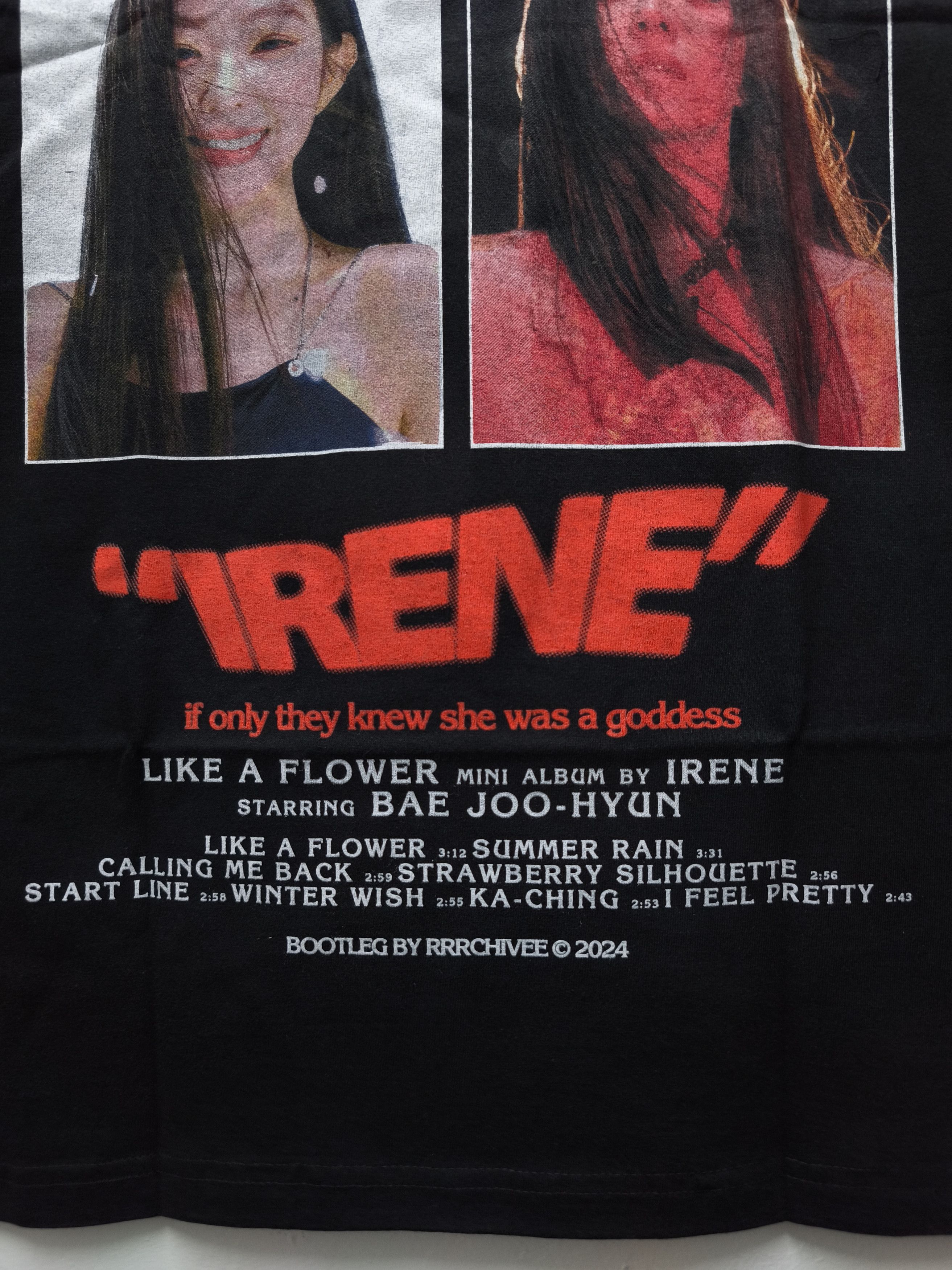 Rap Tees Red Velvet Irene Kpop Idol T-shirt Size US XL / EU 56 / 4 - 8 Thumbnail