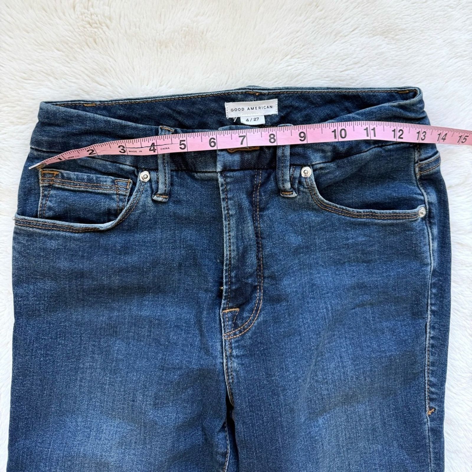 Good American NEW!!! Good American women skinny jeans size 4 US or 27 Size 27" / US 4 / IT 40 - 7 Thumbnail