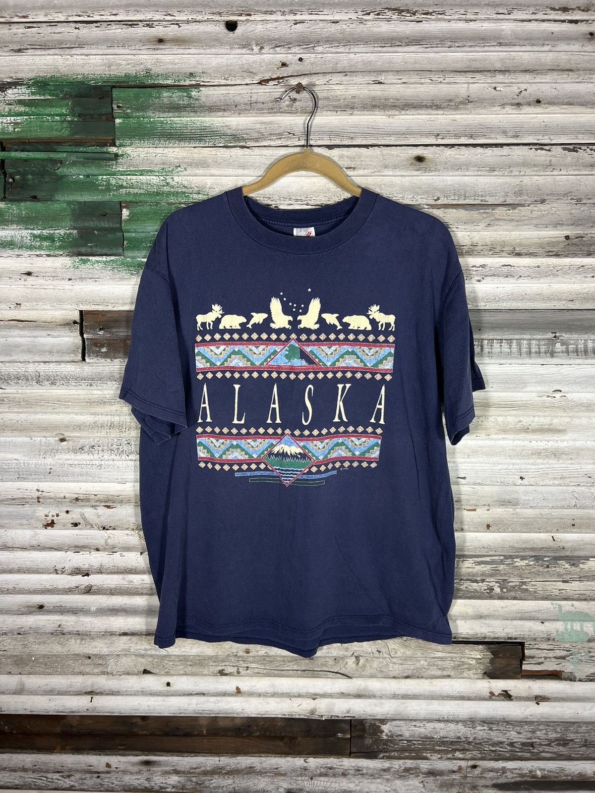 Vintage Vintage Alaska Shirt Size US XL / EU 56 / 4 - 1 Thumbnail