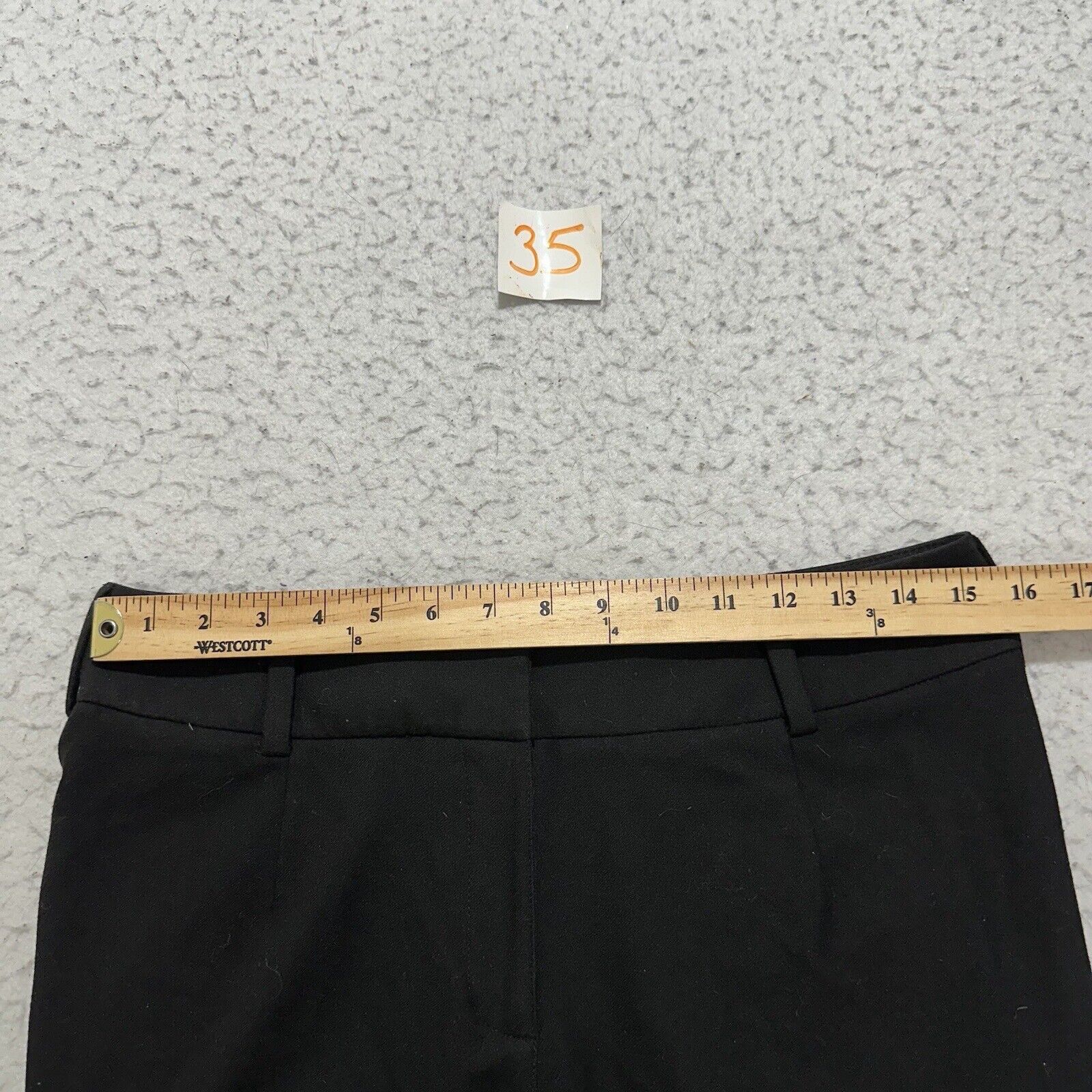 Liz Claiborne Liz Claiborne 10 Audra Comfort Stretch Dress Pants Black Size 32" / US 10 / IT 46 - 8 Thumbnail