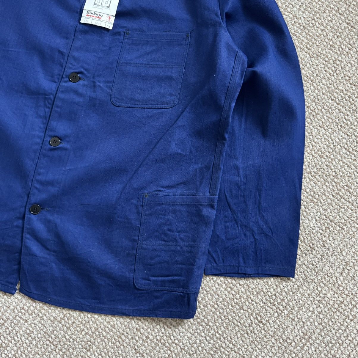 Le Laboureur German vintage herringbone hbt sanfor works jacket Size US XXL / EU 58 / 5 - 7 Thumbnail