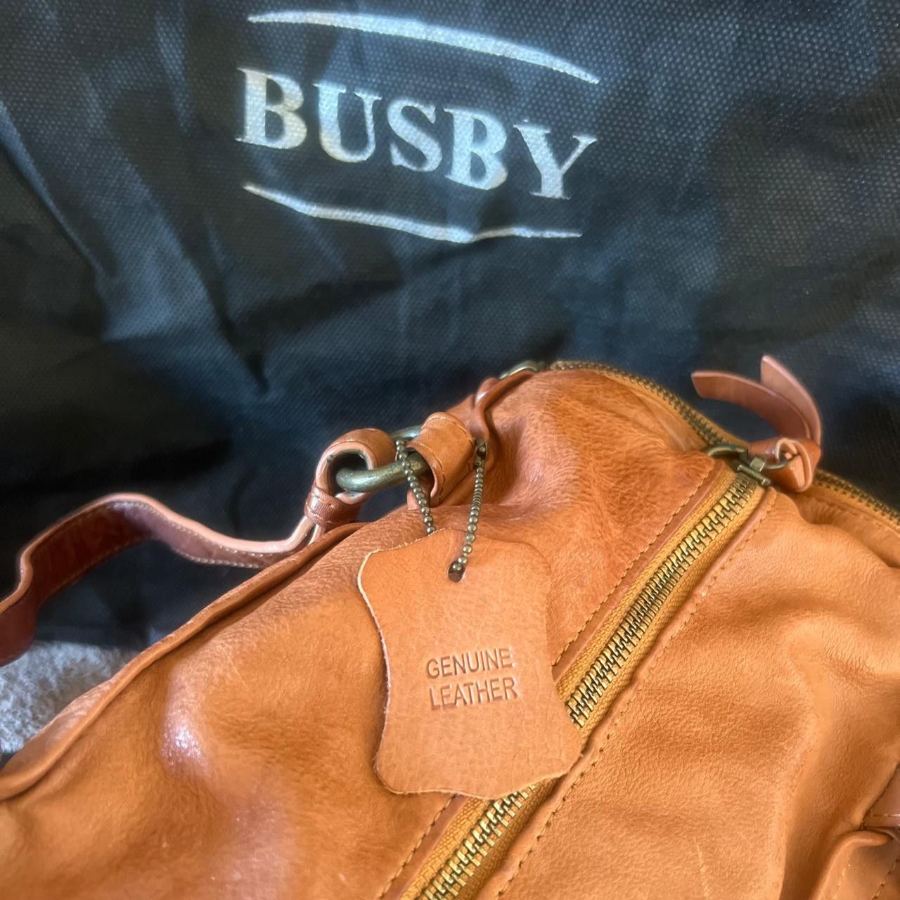 Other Busby Brown Leather Bag – Classic Heritage Style Size ONE SIZE - 4 Thumbnail