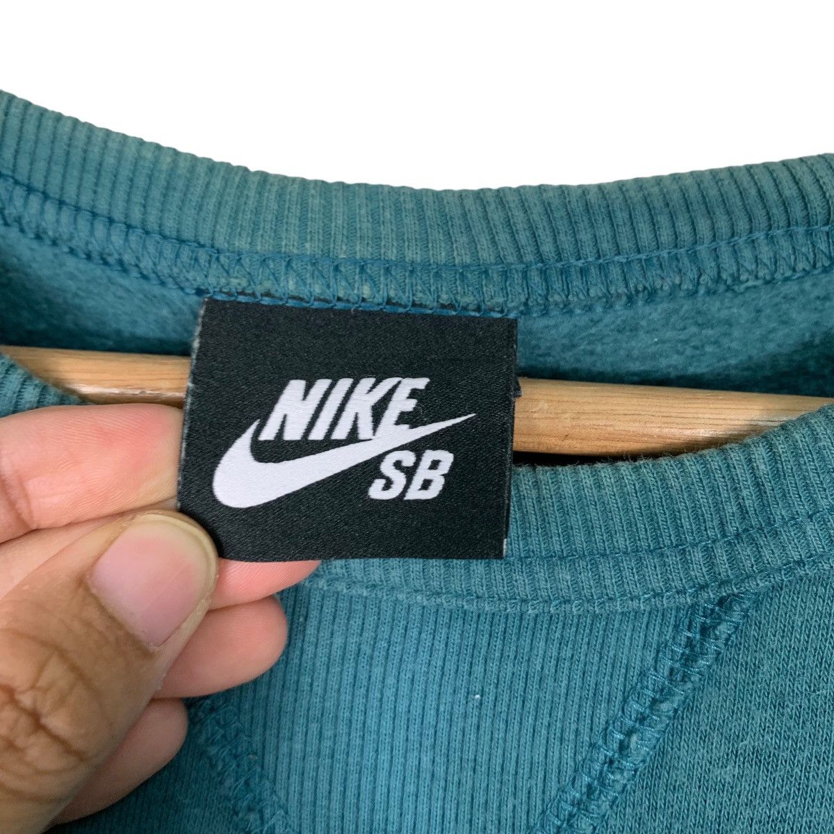 Nike NIKE SB Green Sweatshirts #0788-C36 Size US L / EU 52-54 / 3 - 11 Thumbnail