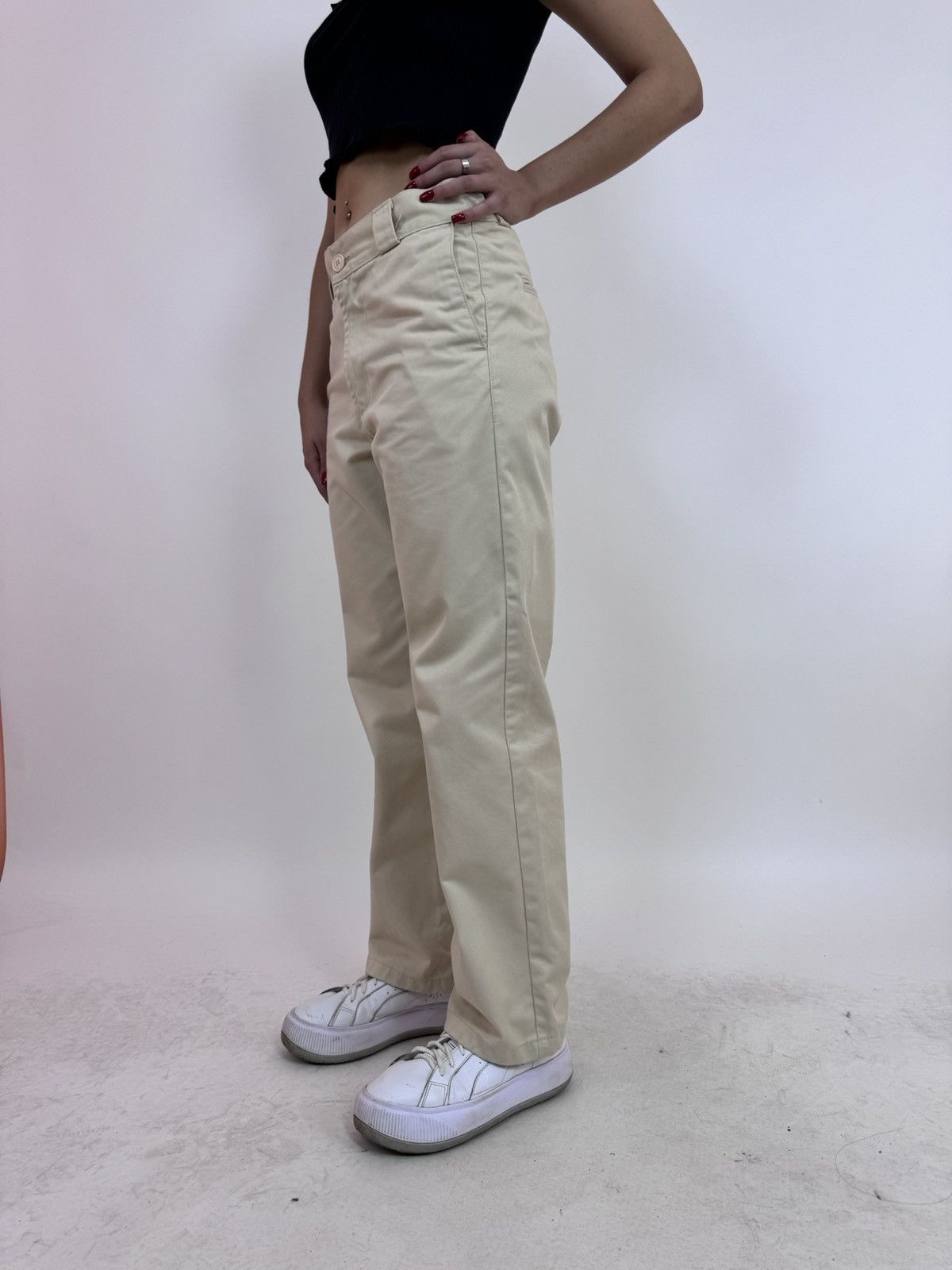 Designer × Japanese Brand Sweet SKTBS chinos beige Baggy pants Womens size XS Size 24" / US 00 / IT 34 - 13 Thumbnail