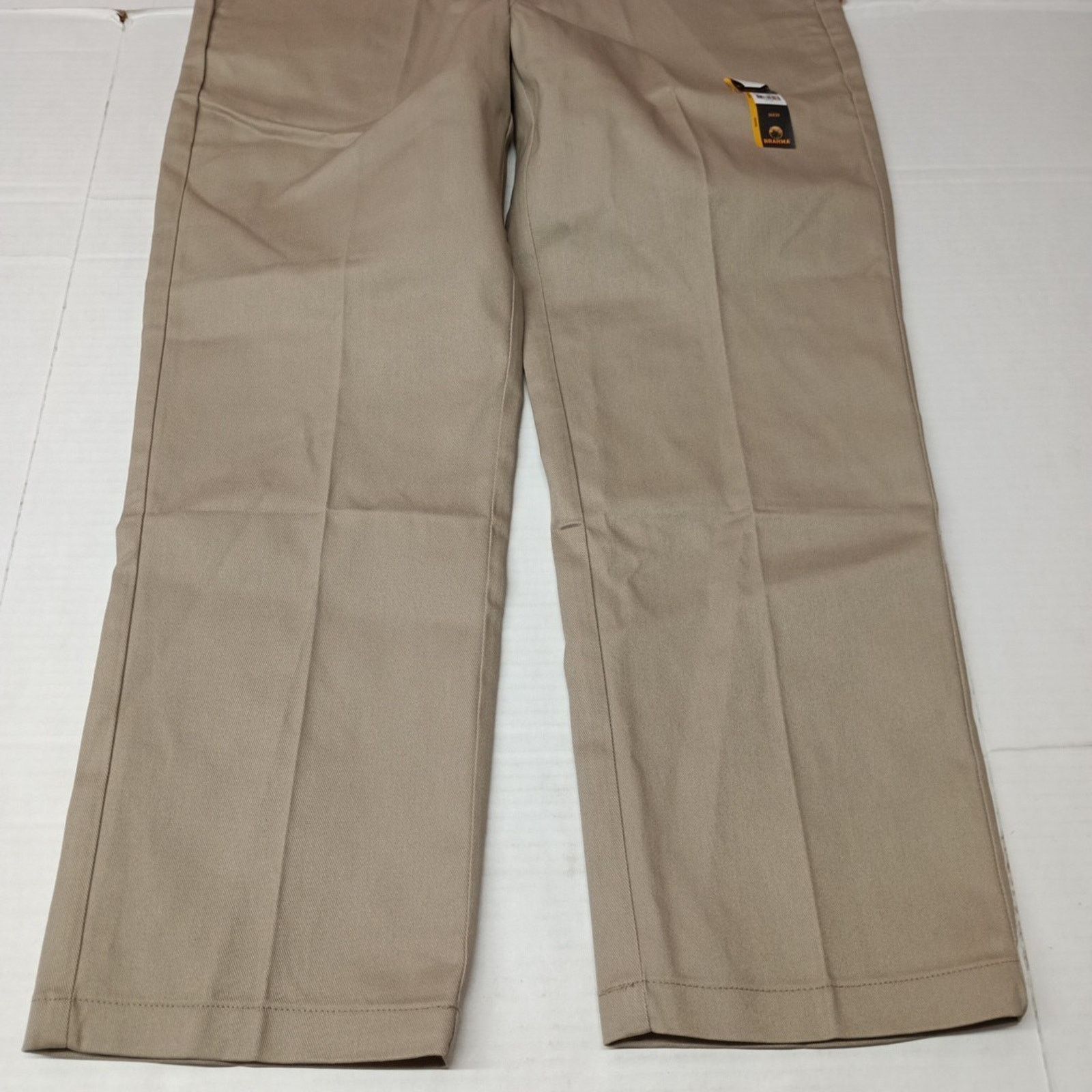 Other Brahma Men's Work Tough Pants Size 36x30 Sandy Taupe Fit Size US 36 / EU 52 - 3 Thumbnail