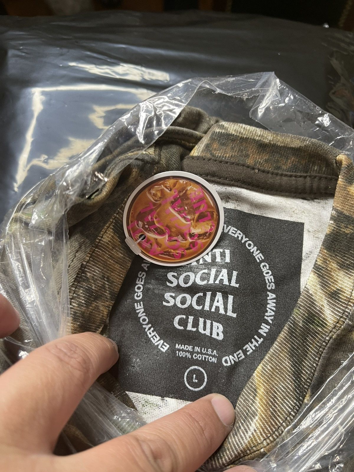Anti Social Social Club Anti Social Social Club x Raising Canes Camo Tee Size L Size US L / EU 52-54 / 3 - 5 Thumbnail