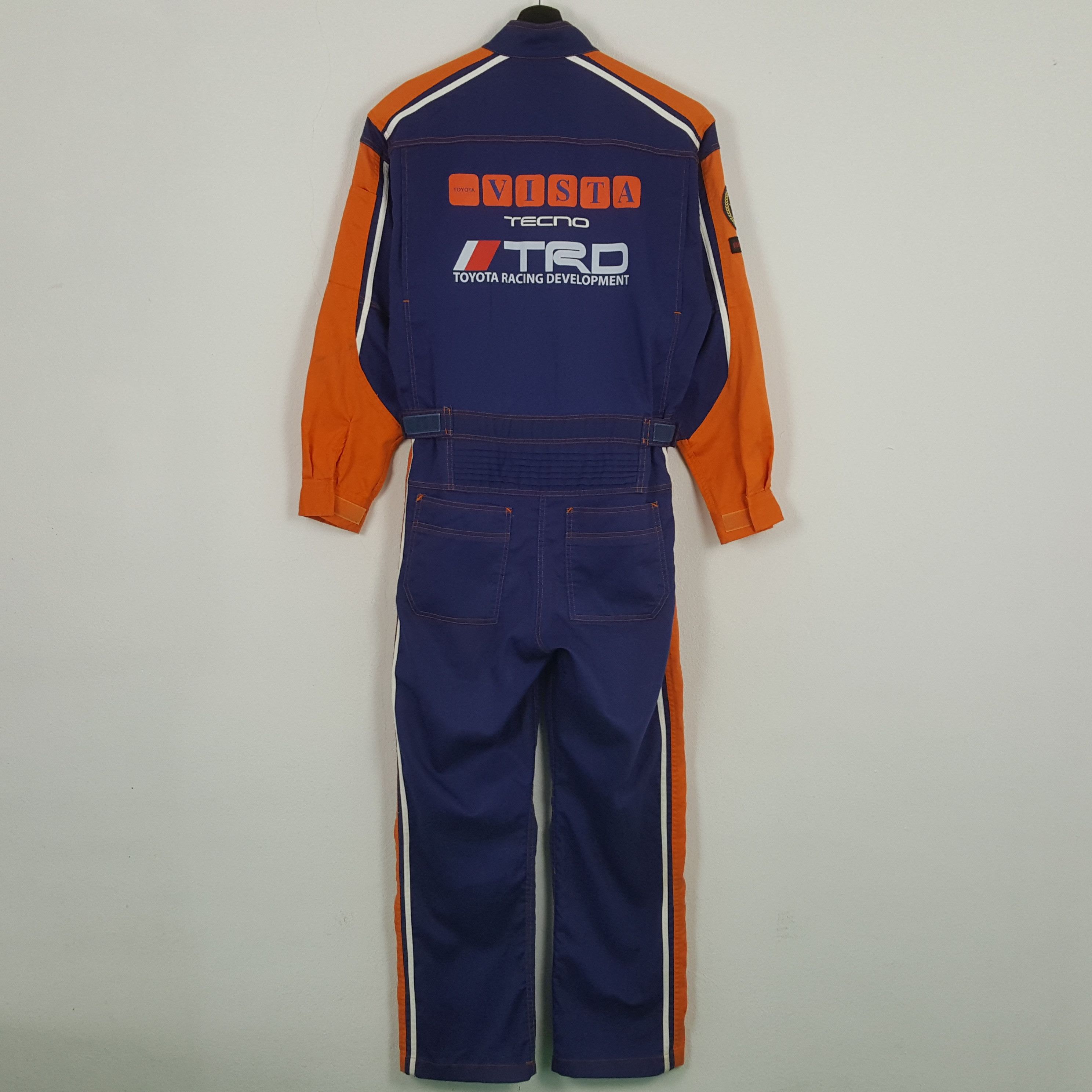 Vintage TRD Toyota Racing Motorsports Custom Art Coverall RR16 Size US M / EU 48-50 / 2 - 1 Thumbnail